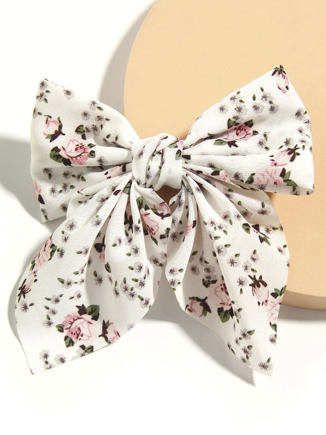 

DressBerry Women Embellished French Barrette Hair Accessory, White