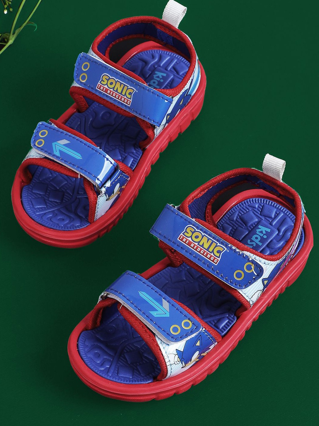 

Kids Ville Boys Sonic Printed Comfort Sandals, Blue