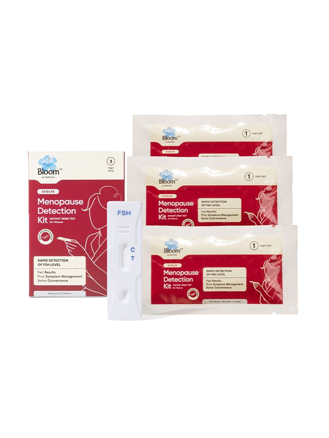 

Bloom Menopause Detection Kit, Red