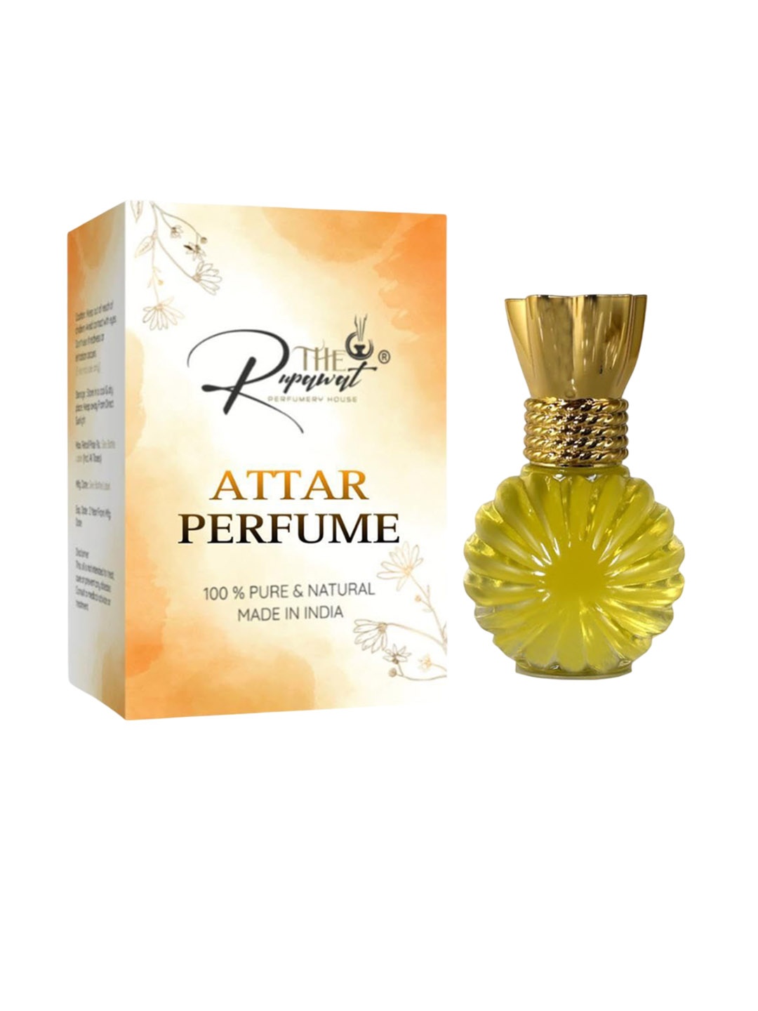 

THE RUPAWAT Perfumery House One Spritz Premium 100% Natural & Alcohol Free Attar - 12 ml, Transparent