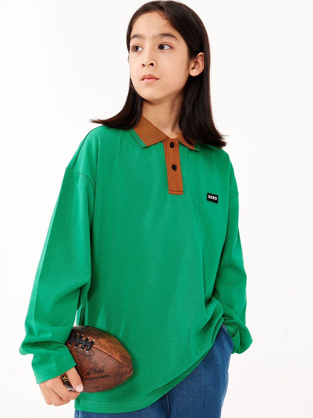 

LULU & SKY Cotton Top, Green