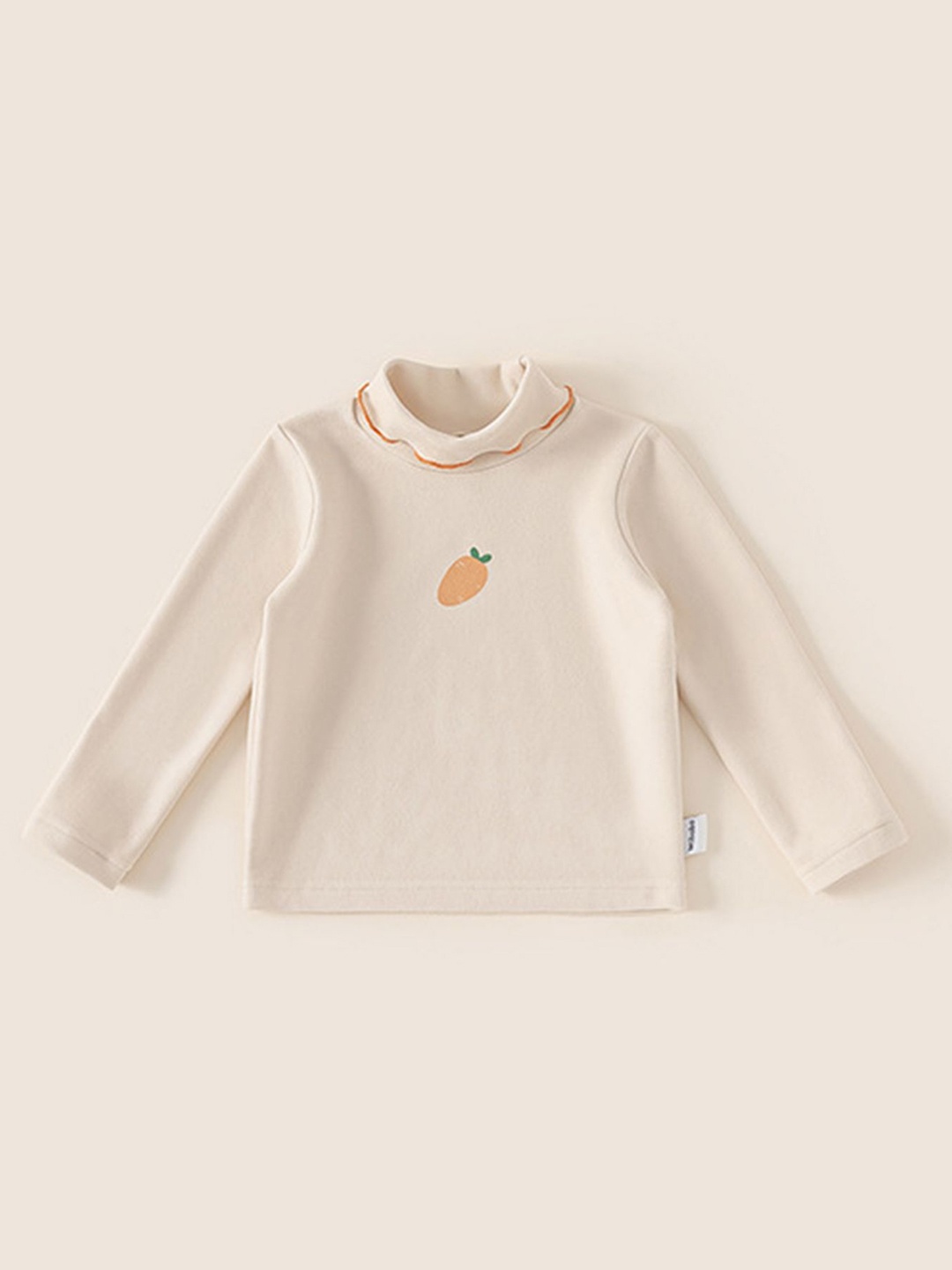 

LULU & SKY Girls Long Sleeves Top, Beige