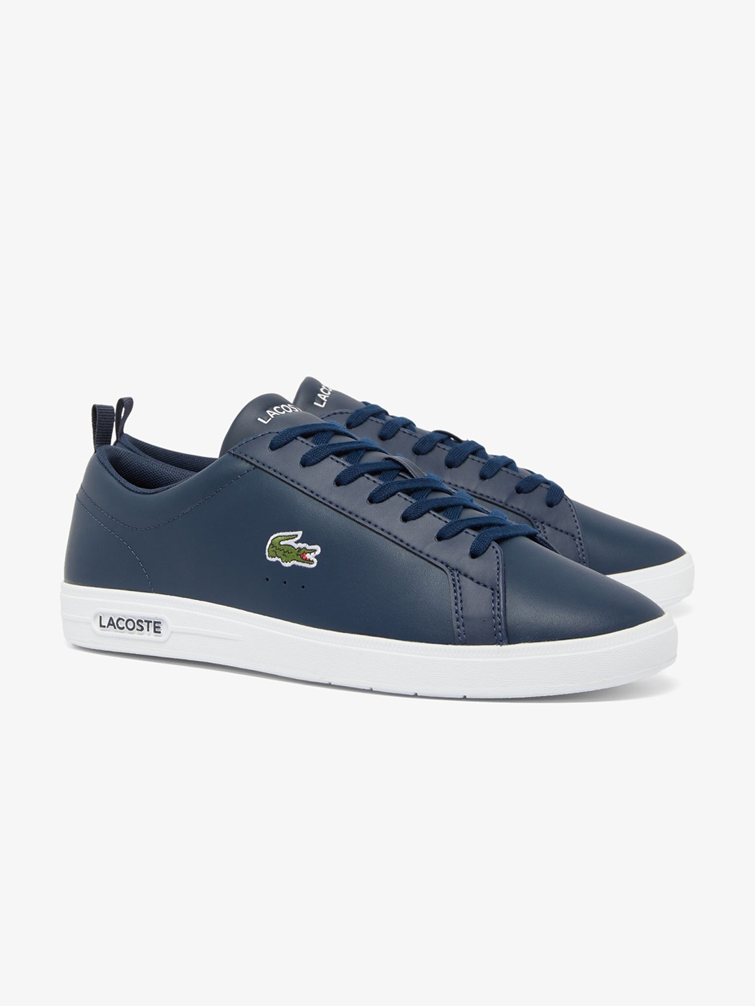 

Lacoste Men Leather Lace-Ups Sneakers, Blue
