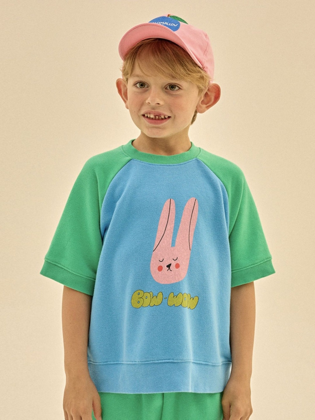 

LULU & SKY Boys Graphic Printed Round Neck Cotton Relaxed Fit T-shirt, Blue