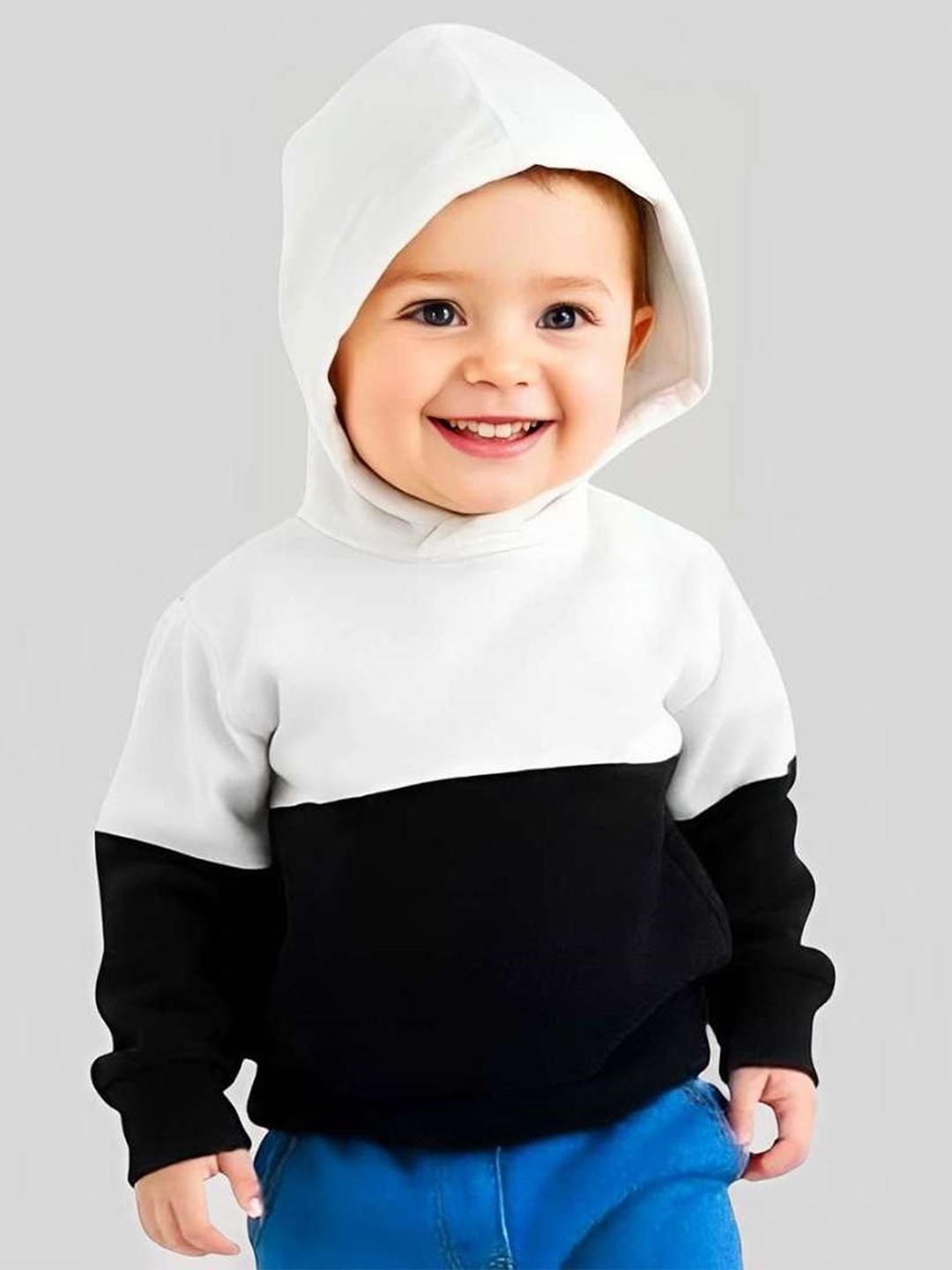 

BAESD Unisex Kids Cotton Sweatshirt, White