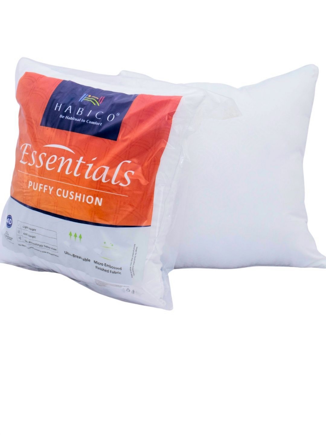 

HABICO White HB Essentials Puffy cushion