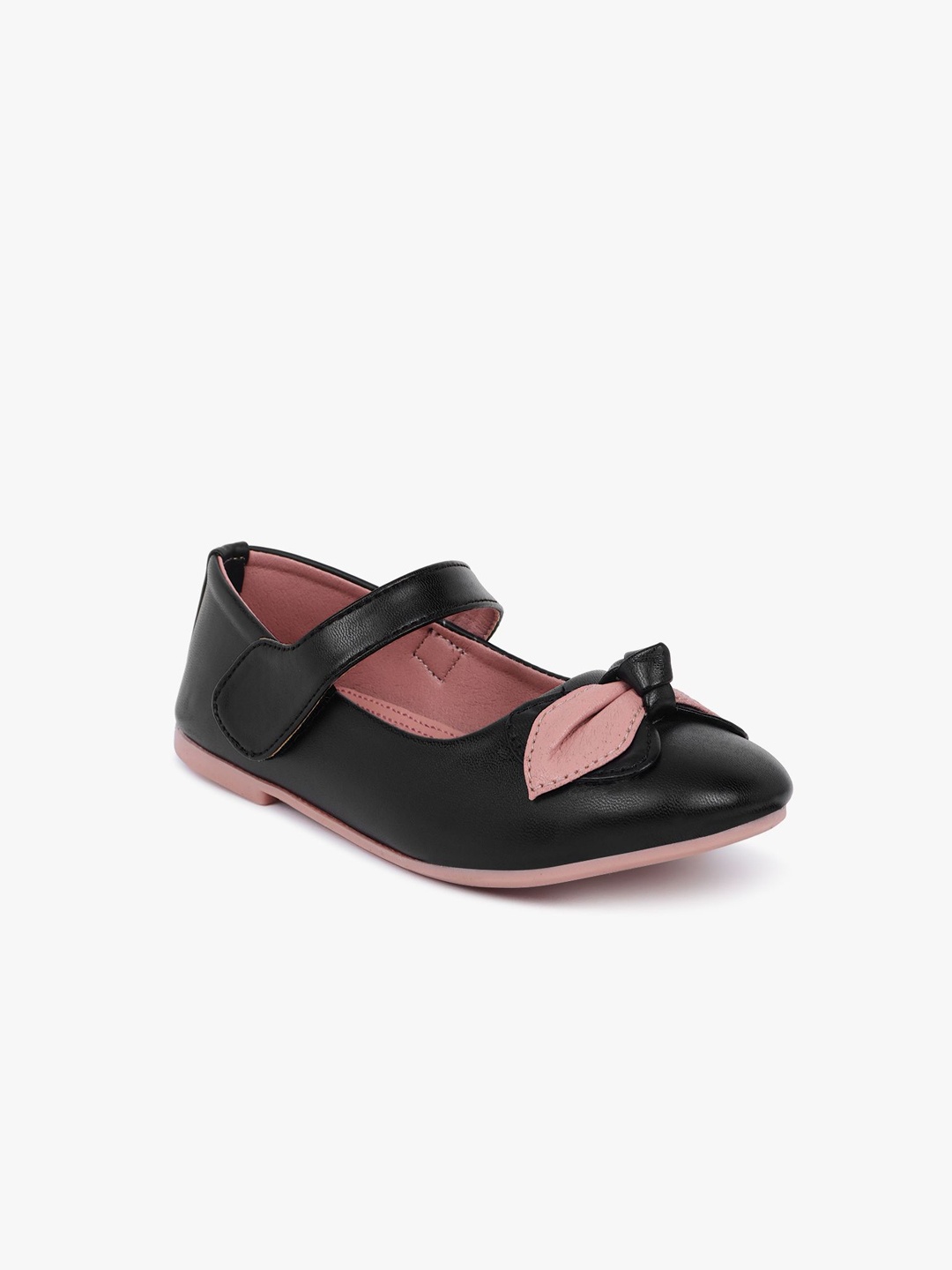 

Superminis Girls Ballerinas with Bows, Black