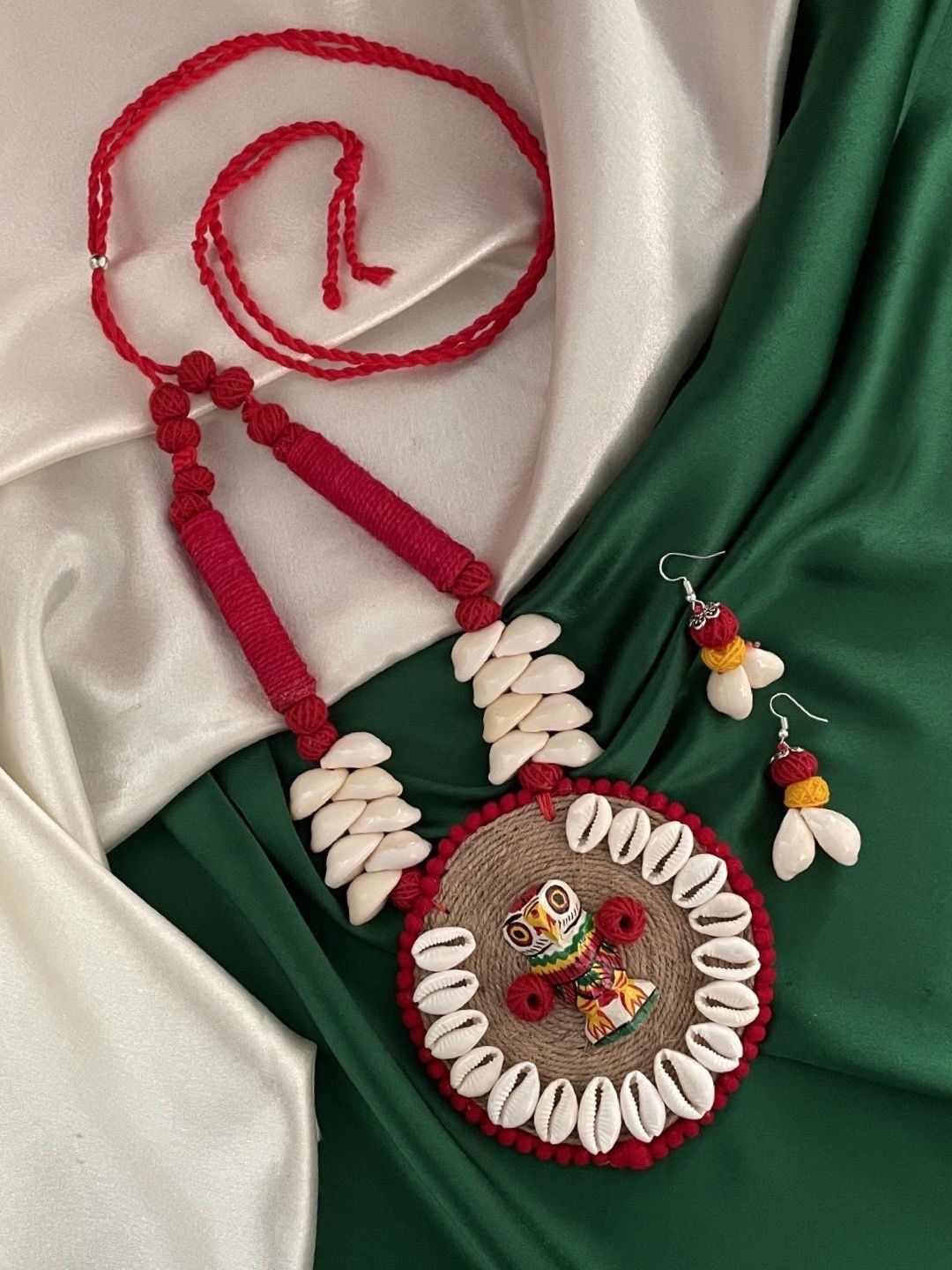 

Digital Dress Room Bohemian Jewellery Set, Red