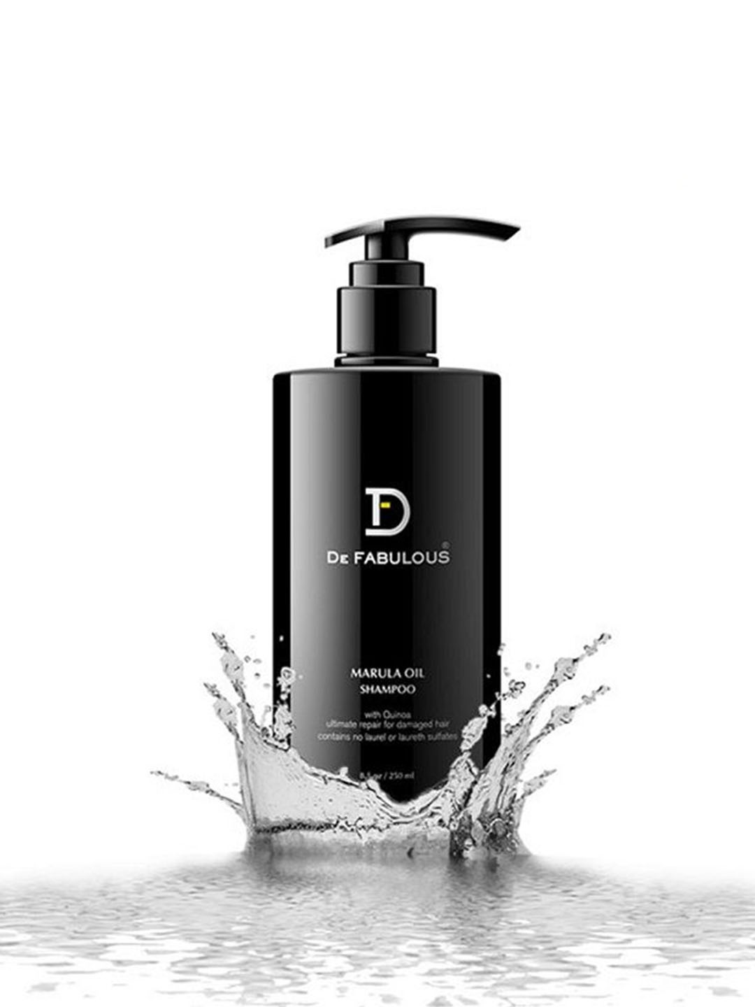 

De Fabulous Sulphate-Free Marula Oil Shampoo- 250 ml, Black