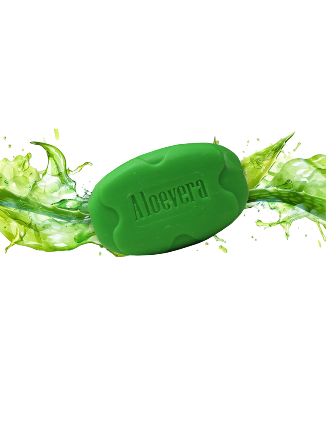 

Jagdamba Herbal Set Of 3 Ultimate Skin Comfort Aloevera Bathing Soap- 75 g Each, Green