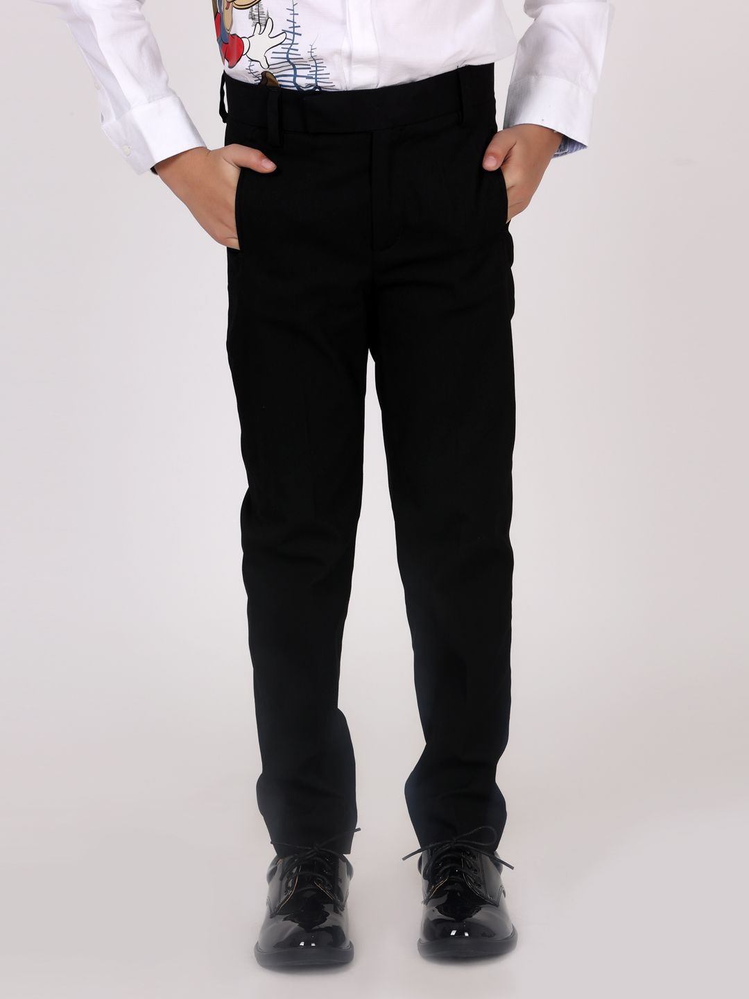 

One Friday Boys Classic Black Trouser