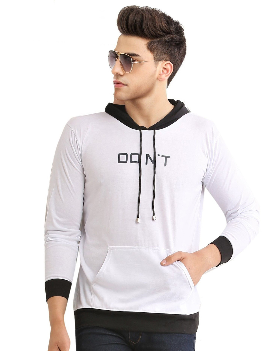 

Dagcros Boys Printed T-shirt, White