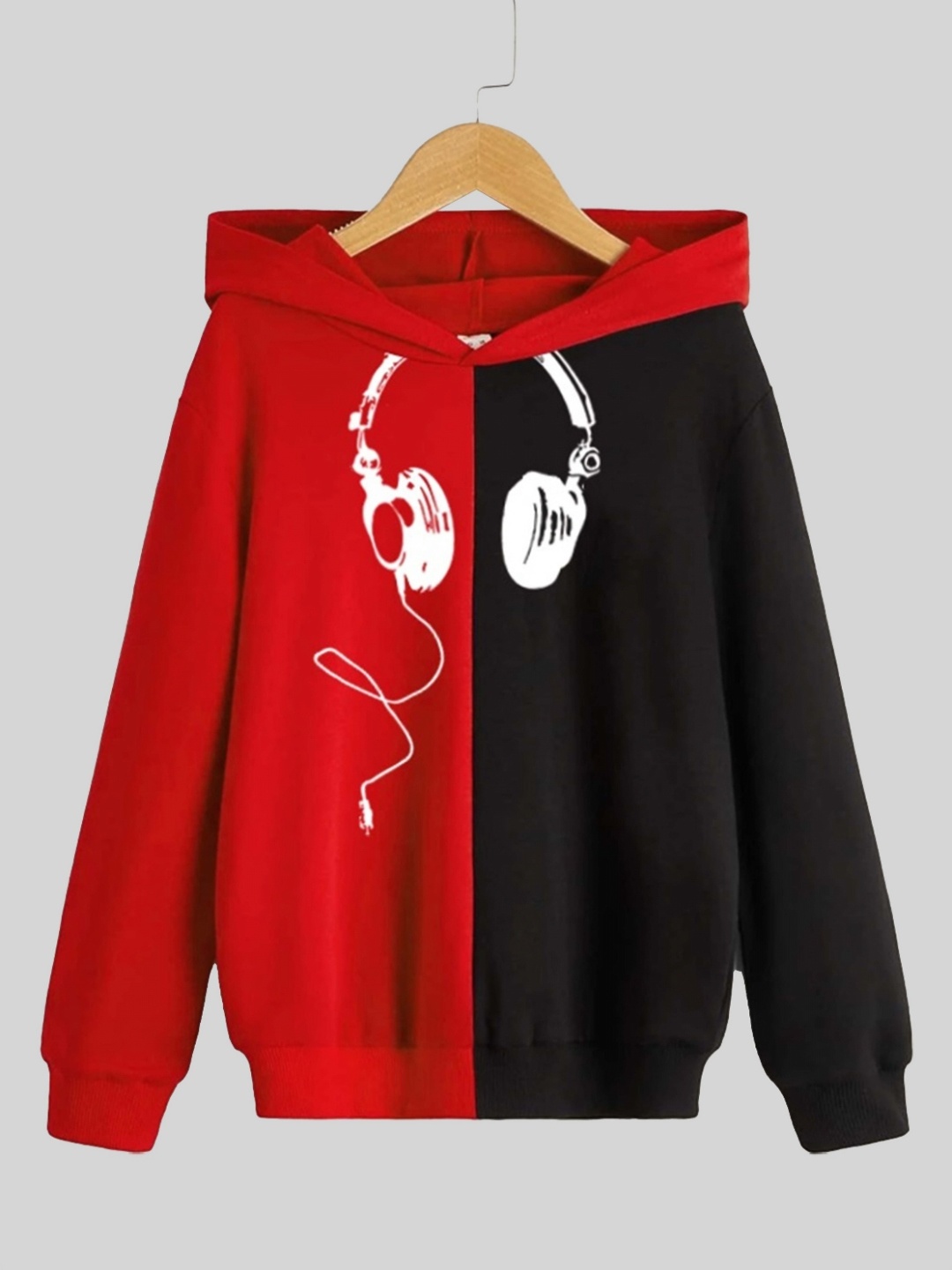 

Dagcros Boys Colourblocked Pure Cotton Sweatshirt, Red