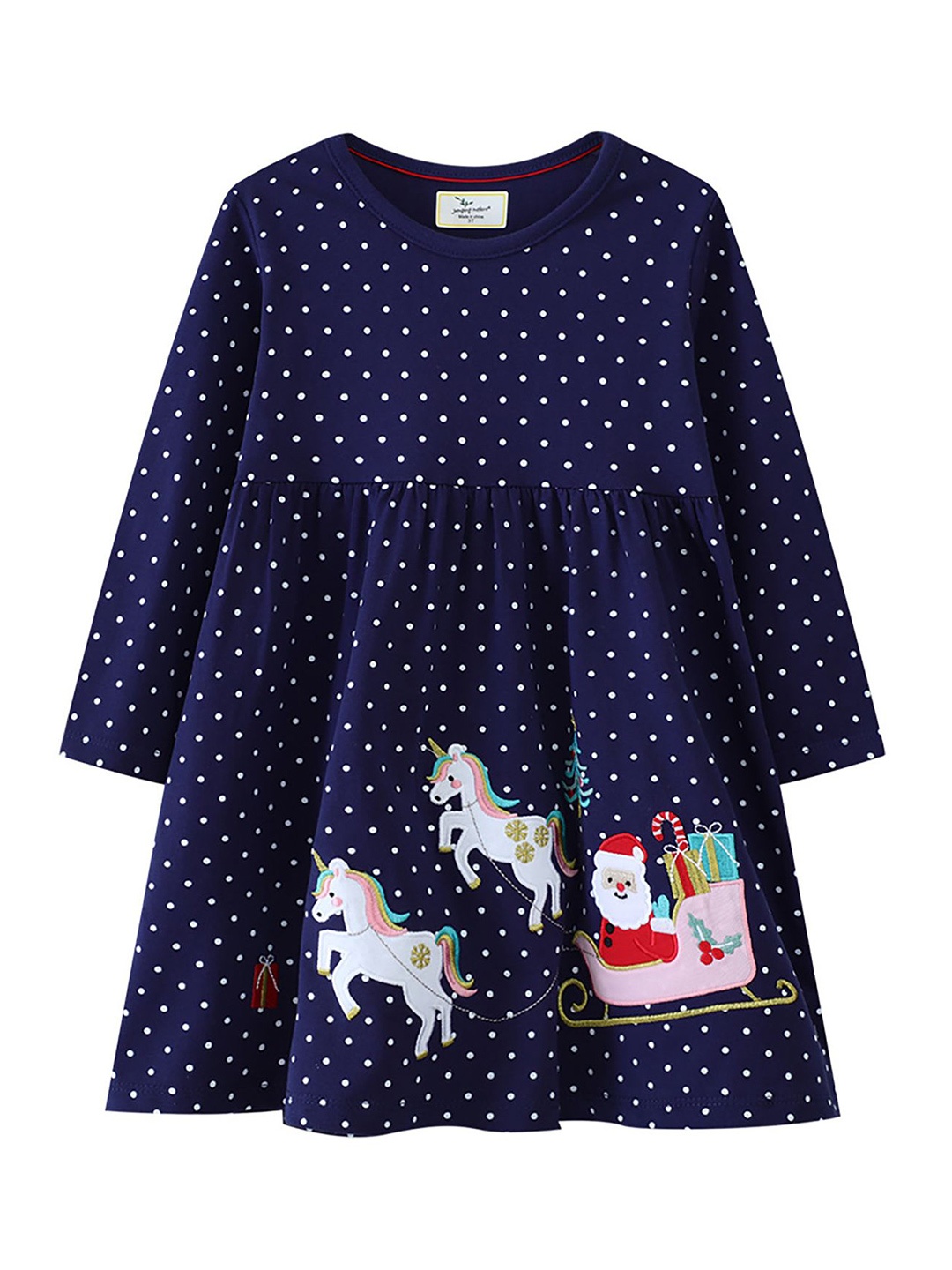 

LULU & SKY Girls Printed Nightdress, Blue