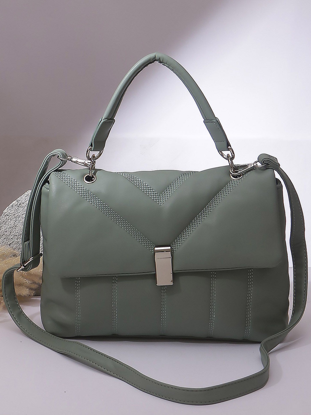 

TREASO CLOSET Liana Sling Bag, Green