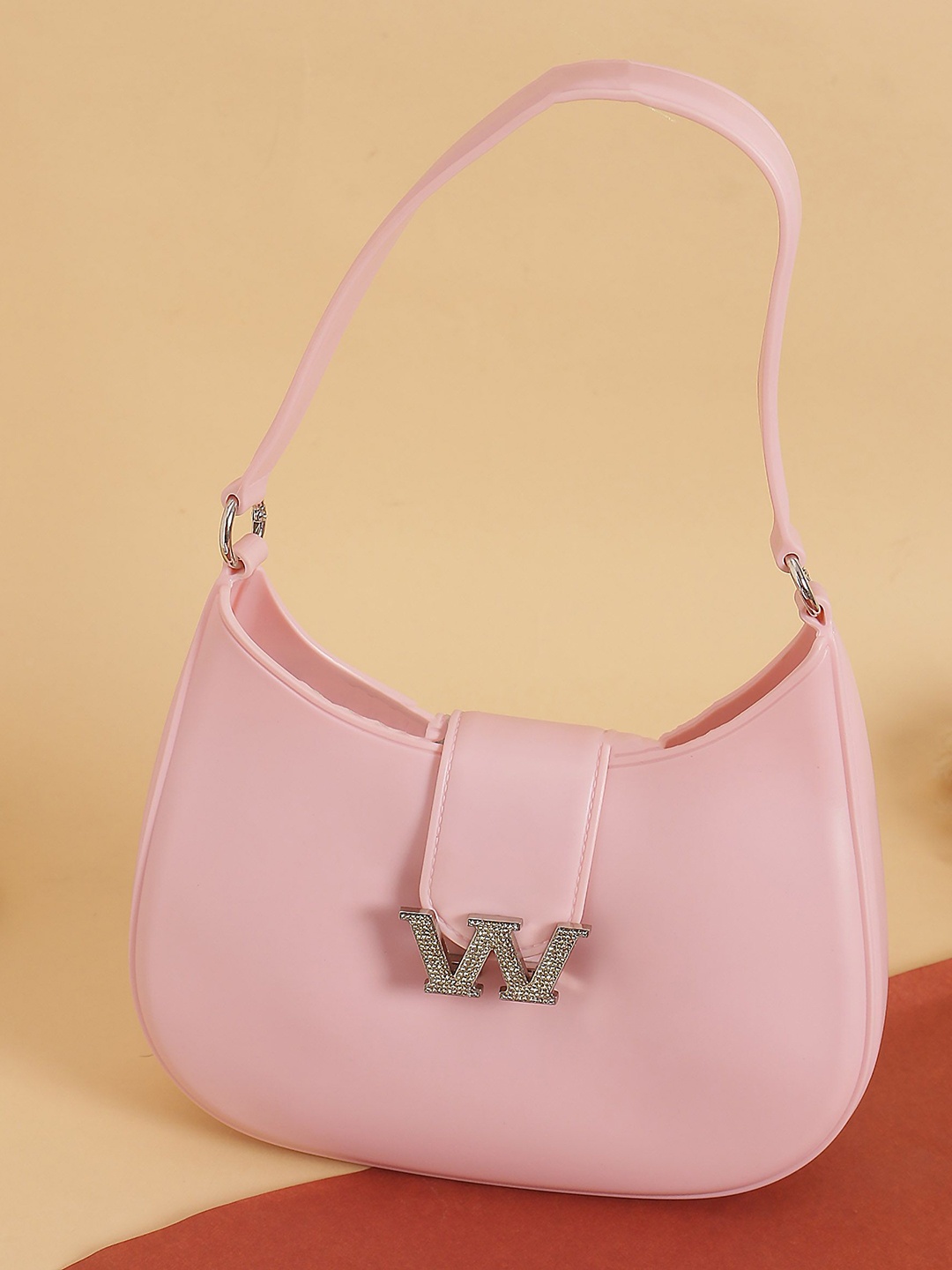 

TREASO CLOSET Wabin Shoulder Cum Sling Bag, Pink