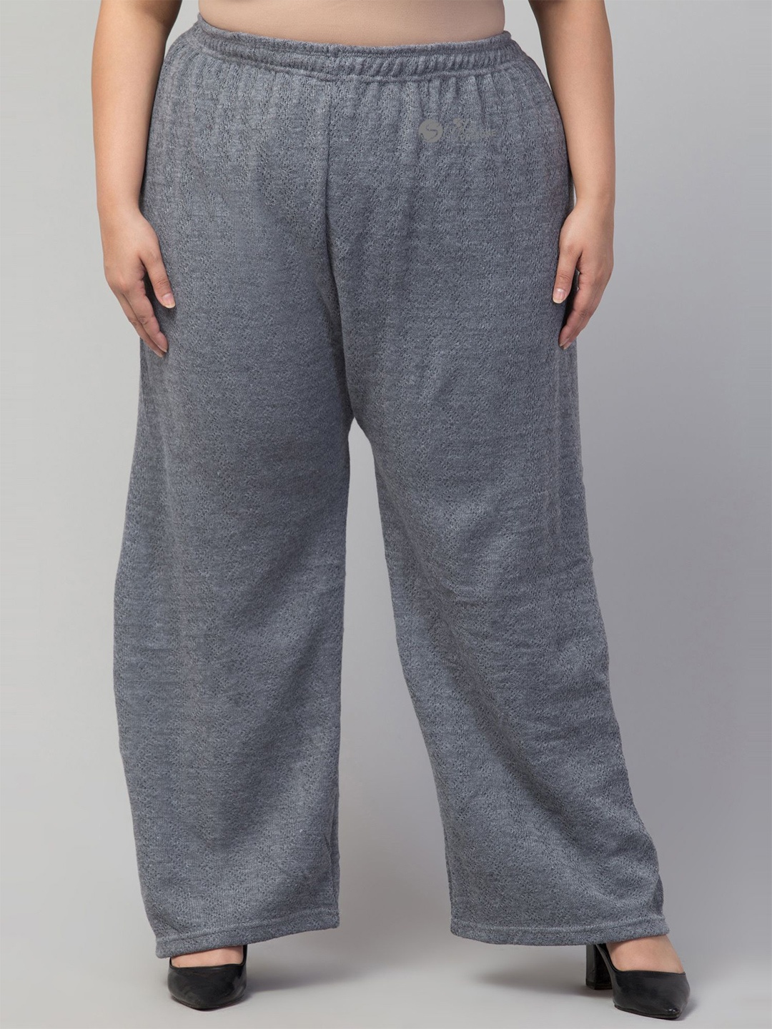

STYLE PREZONE Women Wide Leg Palazzos, Grey