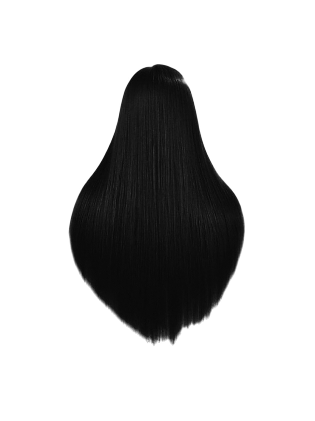 

CRIBE Halo Scalp Topper Straight Hair Extension - Black - 24 Inch, Brown