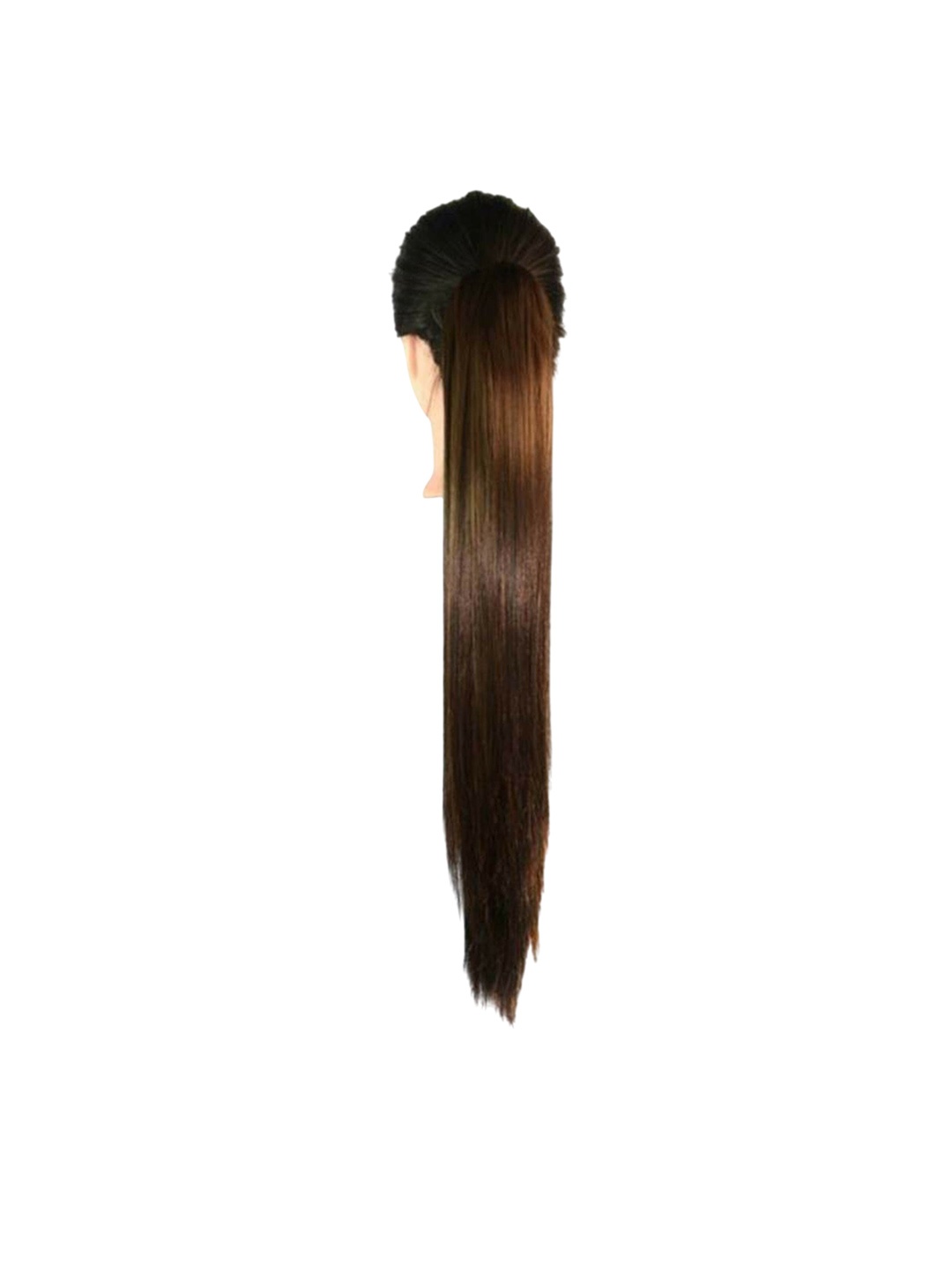 

CRIBE Clip-In Ponytail Straight Hair Extension - Brown - 20 Inch