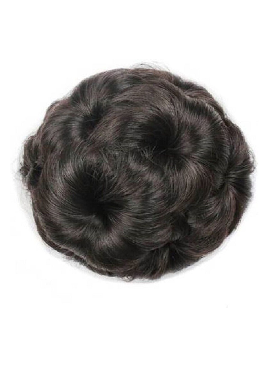 

CRIBE Clip-In Bun Curly Hair Extension - Natural Brown - 6 Inch