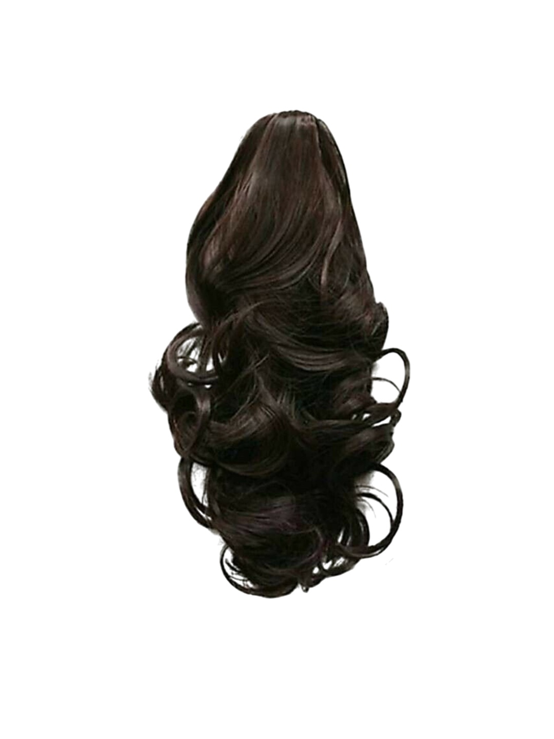 

CRIBE Clip-In Ponytail Curly Hair Extension - Black - 20 Inch