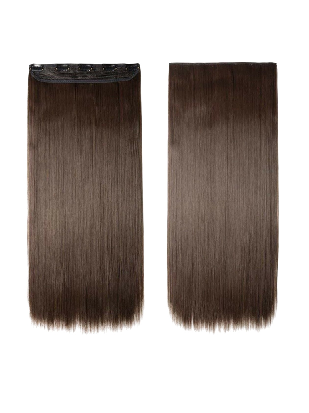 

CRIBE 5 Clip-In Scalp Topper Straight Hair Extension - Brown - 22 Inch