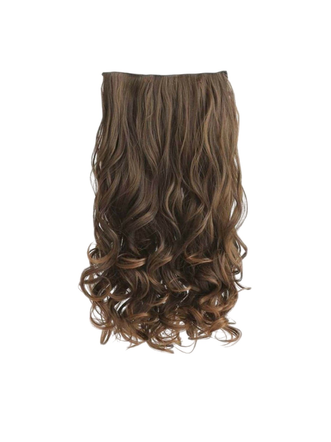 

CRIBE Clip-In Locks Curly Hair Extension - Brown - 22 Inch