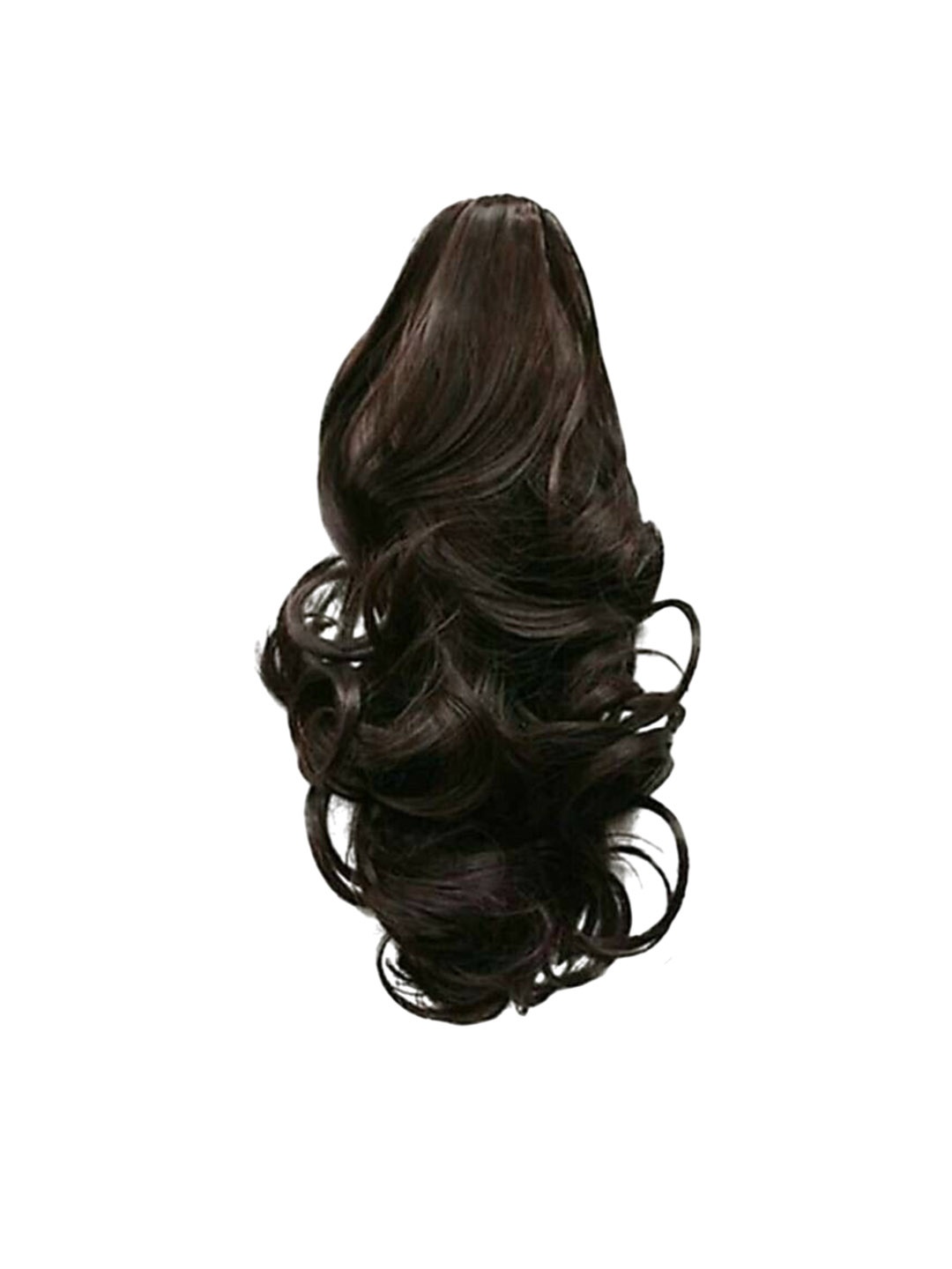 

CRIBE Clip-In Ponytail Curly Hair Extension - Black - 18 Inch
