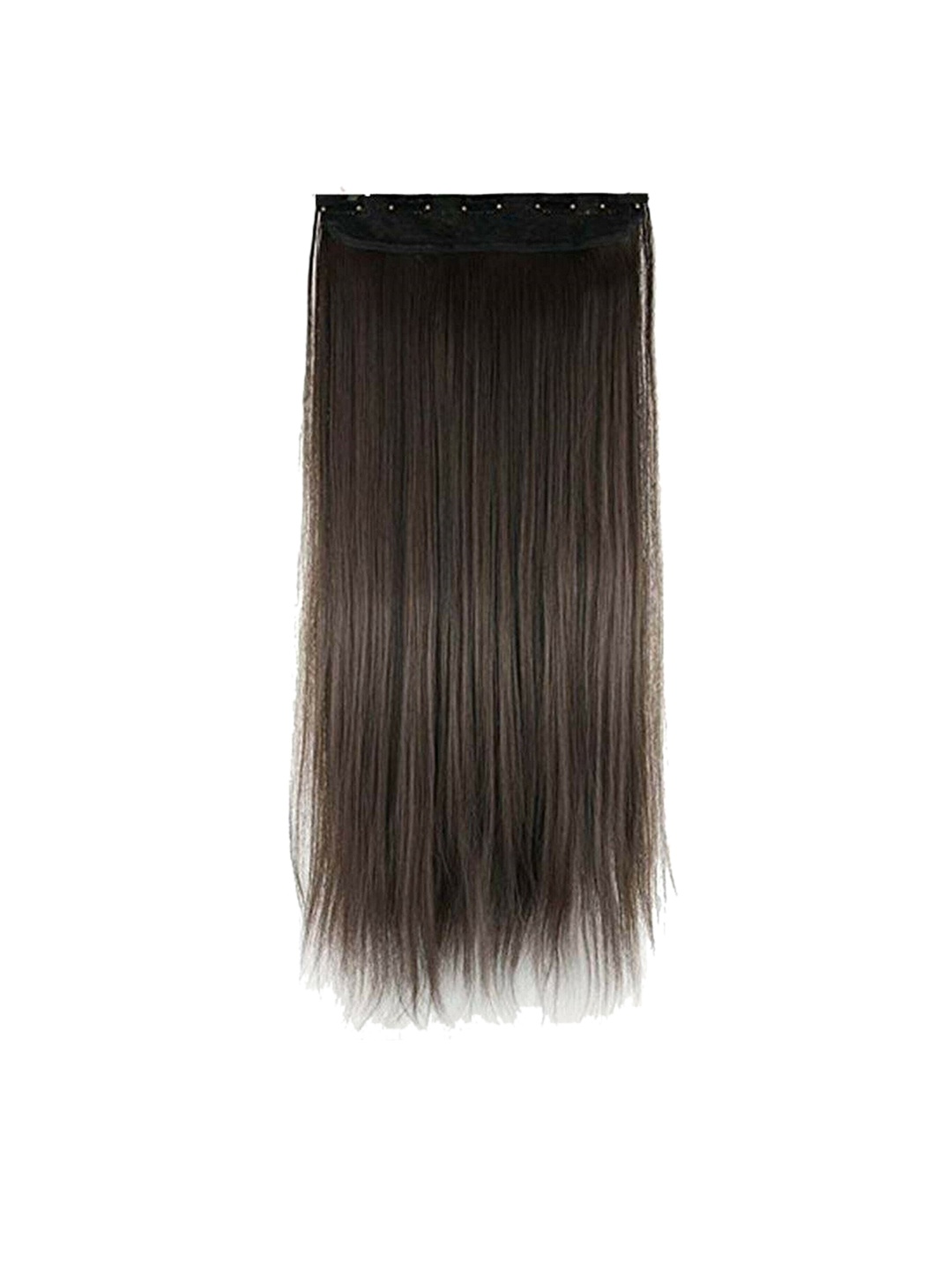 

CRIBE 5-Clip In Scalp Topper Straight Hair Extension - Brown - 24 Inch