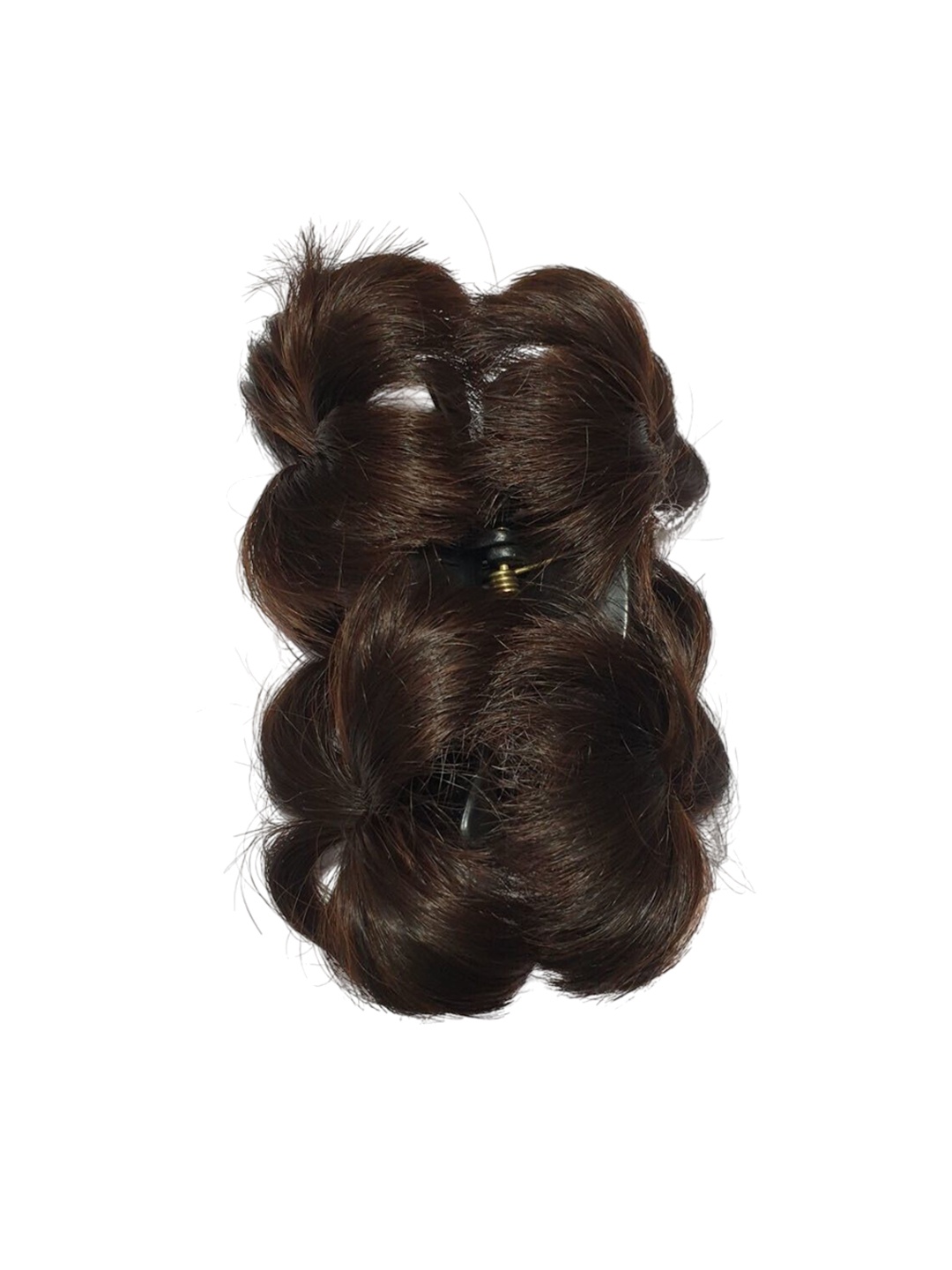 

CRIBE Clip-In Curly Bun Hair Extension - Light Brown - 6 Inch