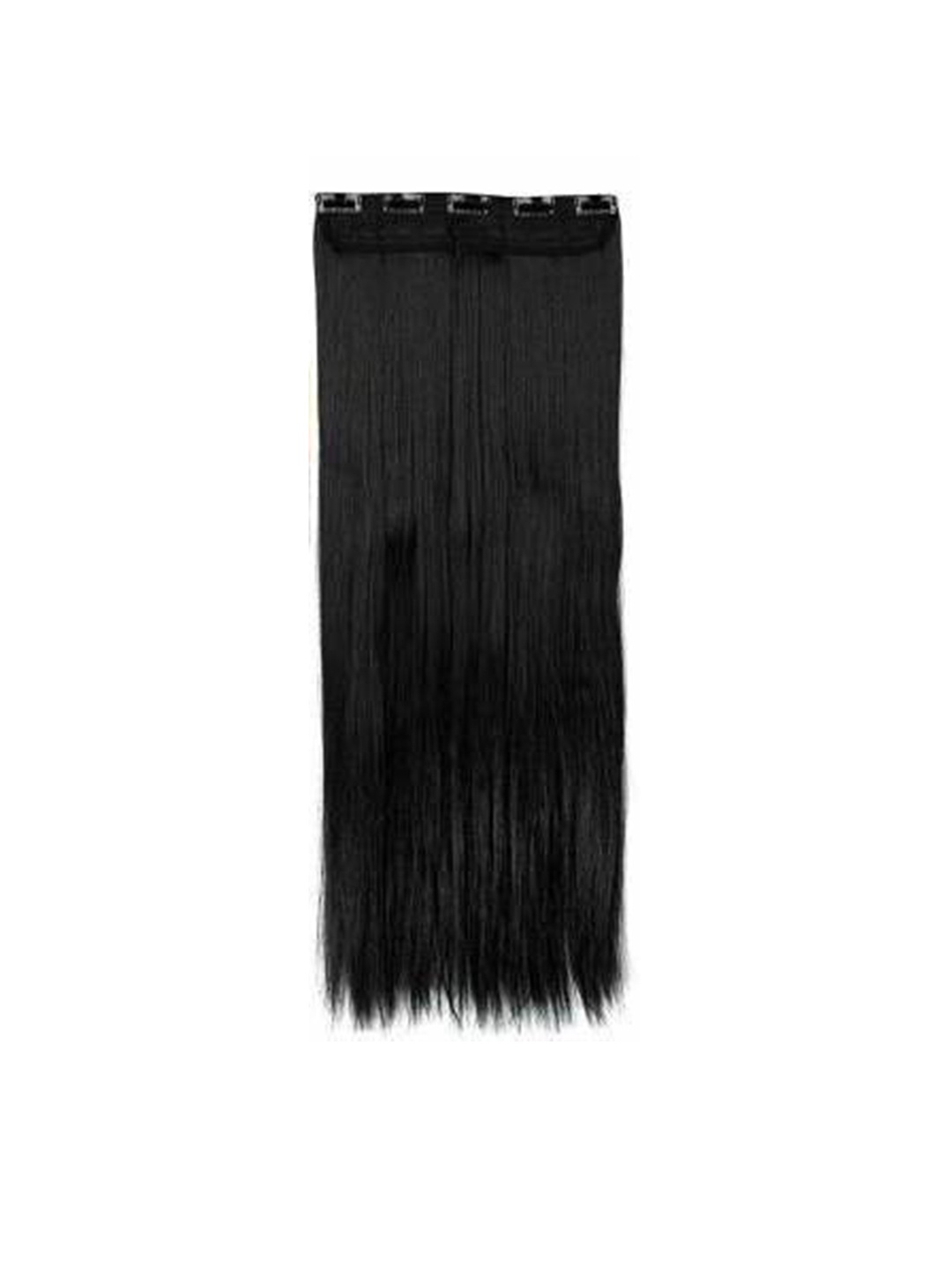 

CRIBE Clip-In Locks Straight Hair Extension - Black - 22 Inch