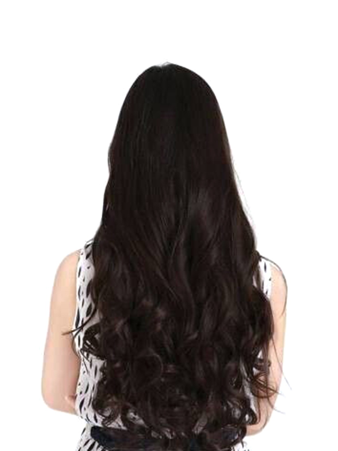 

CRIBE Clip-In Wavy Hair Extension - Brown - 22 Inch