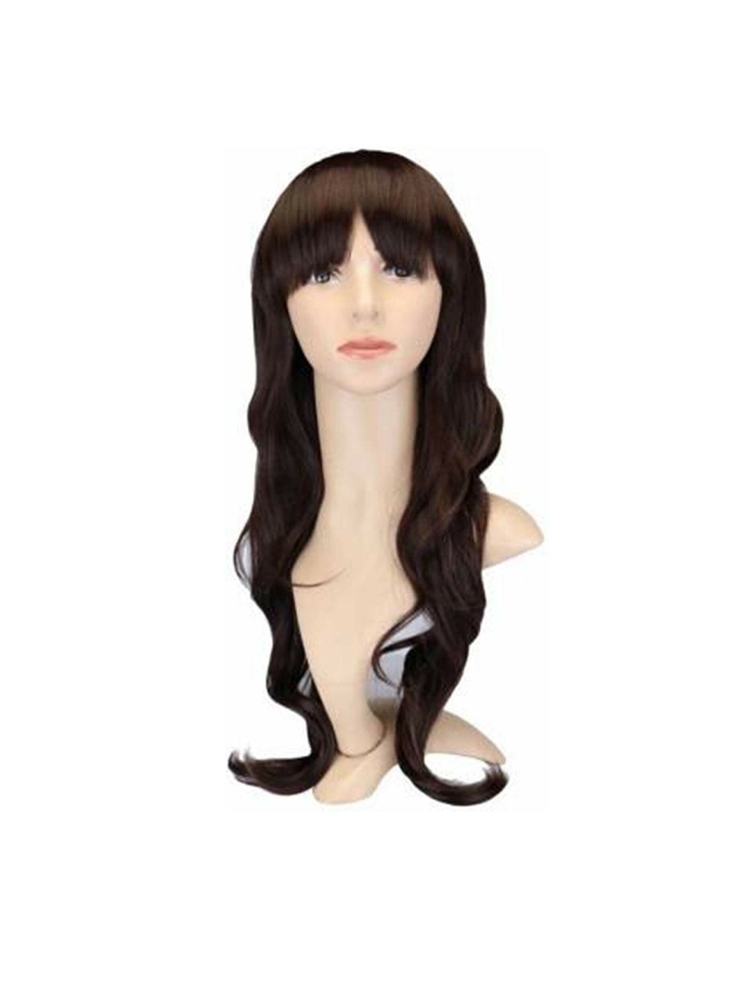 

CRIBE Halo Wavy Toupee Hair Extension- Brown- 36 Inch