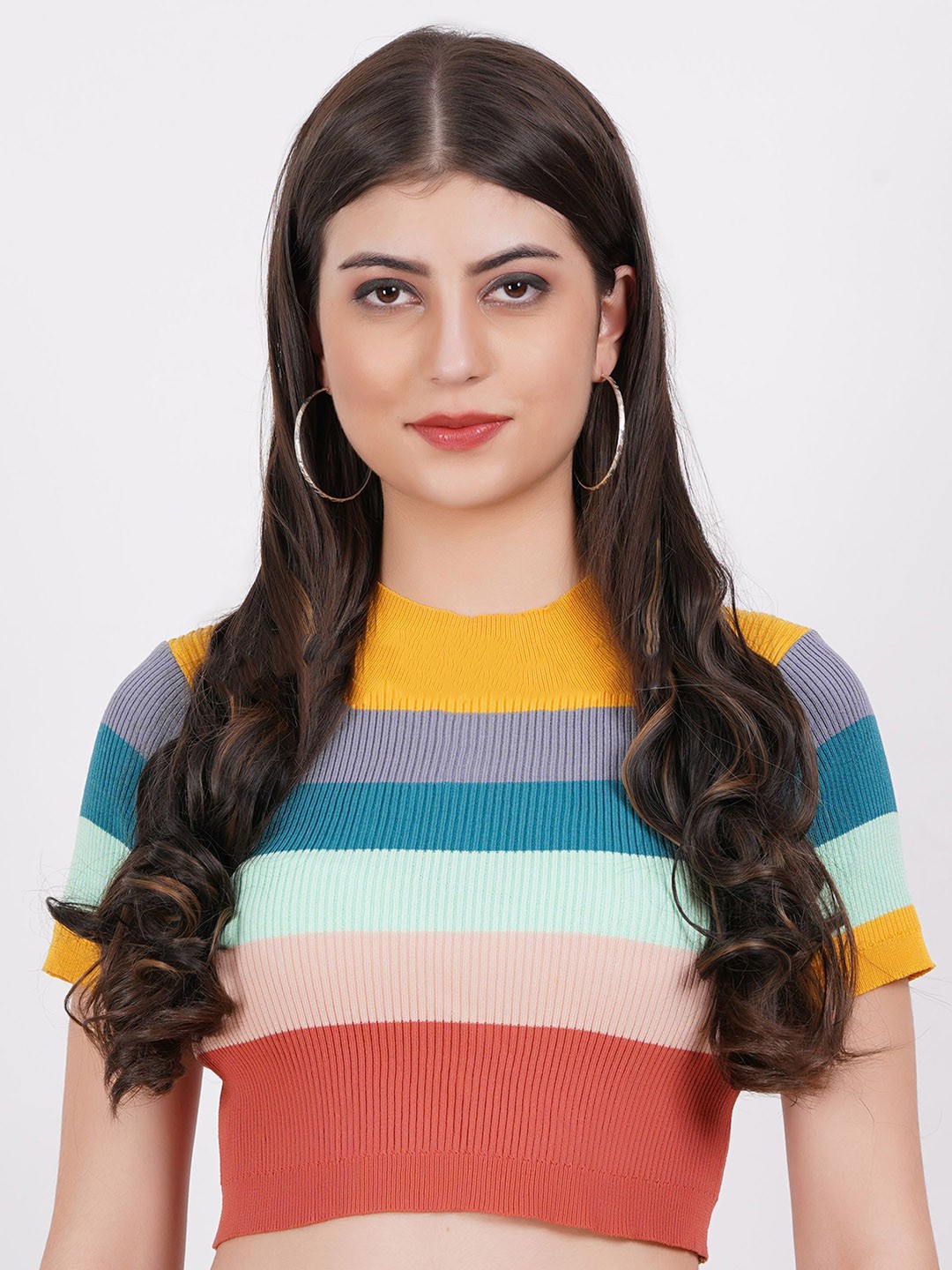 

CRIBE Clip-In Wavy Locks Hair Extension - 28Inch - Highlight, Black