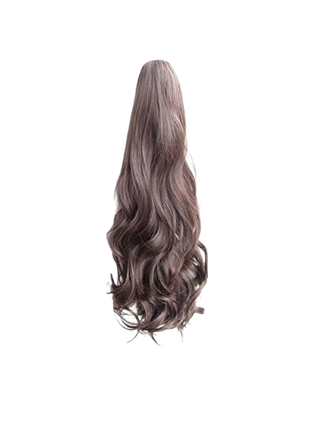 

CRIBE Clip-In Wavy Ponytail Hair Extension - 20Inch - Brown