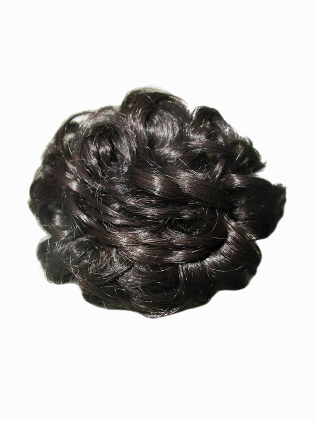 

CRIBE Halo Curly Bun Hair Extension - Natural Black - 6 Inch