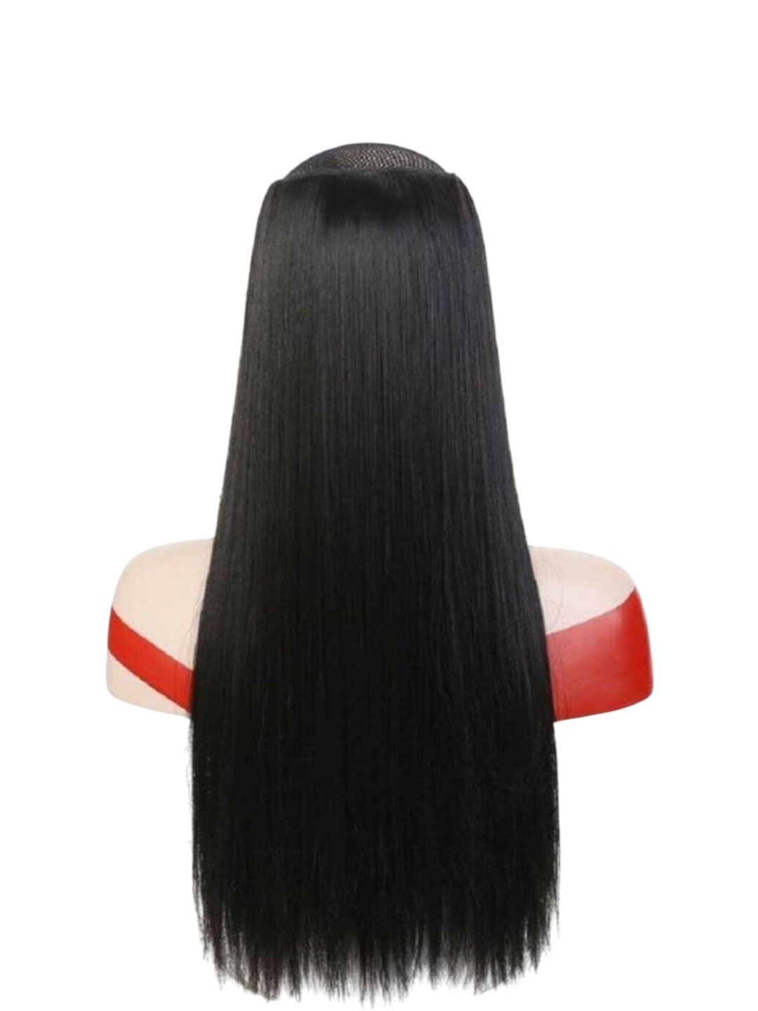 

CRIBE Clip-In Straight Locks Hair Extension - Black - 24 Inch