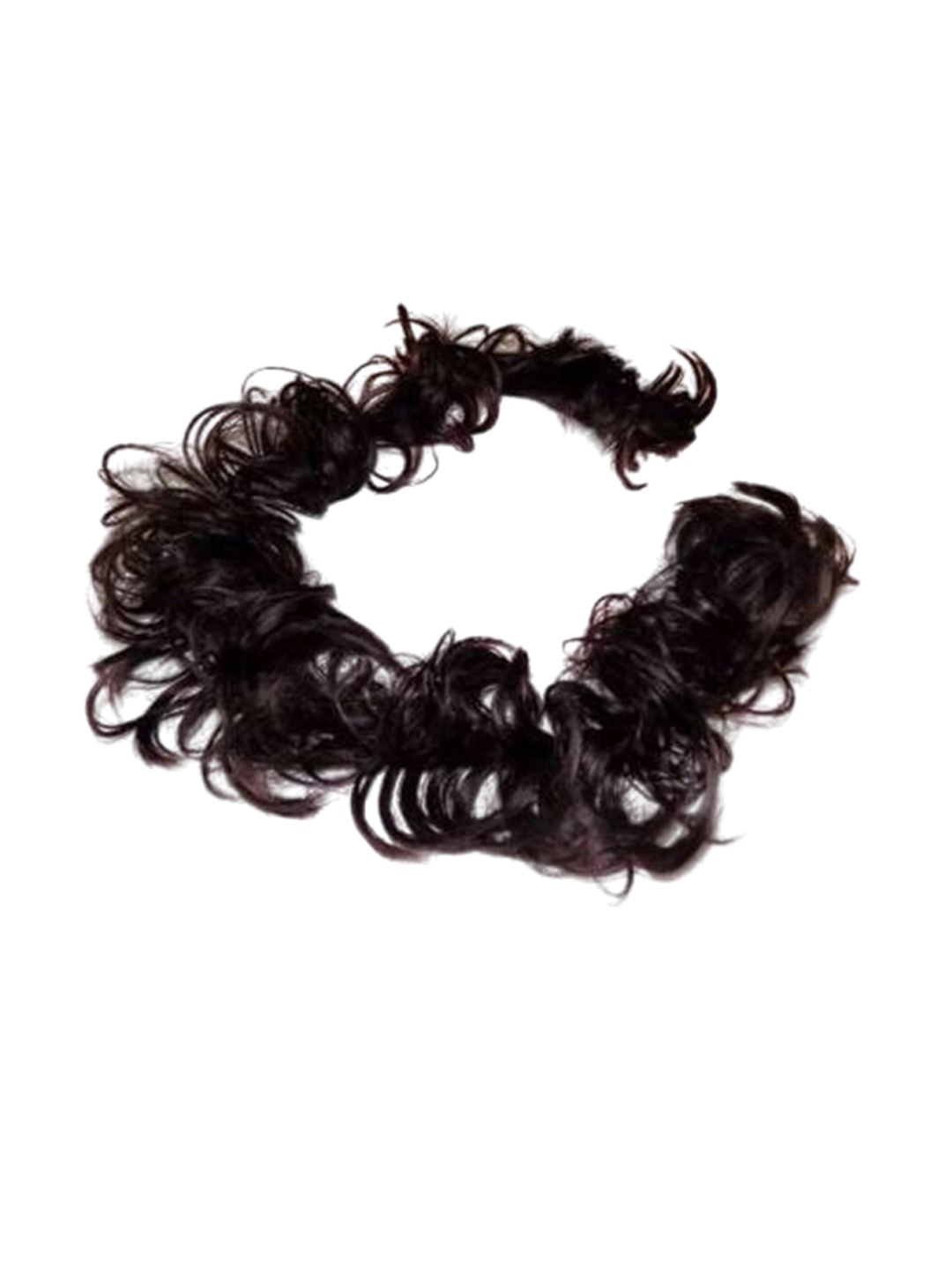 

CRIBE Halo Bun Curly Firil Hair Extension - Golden - 30 Inch, Gold