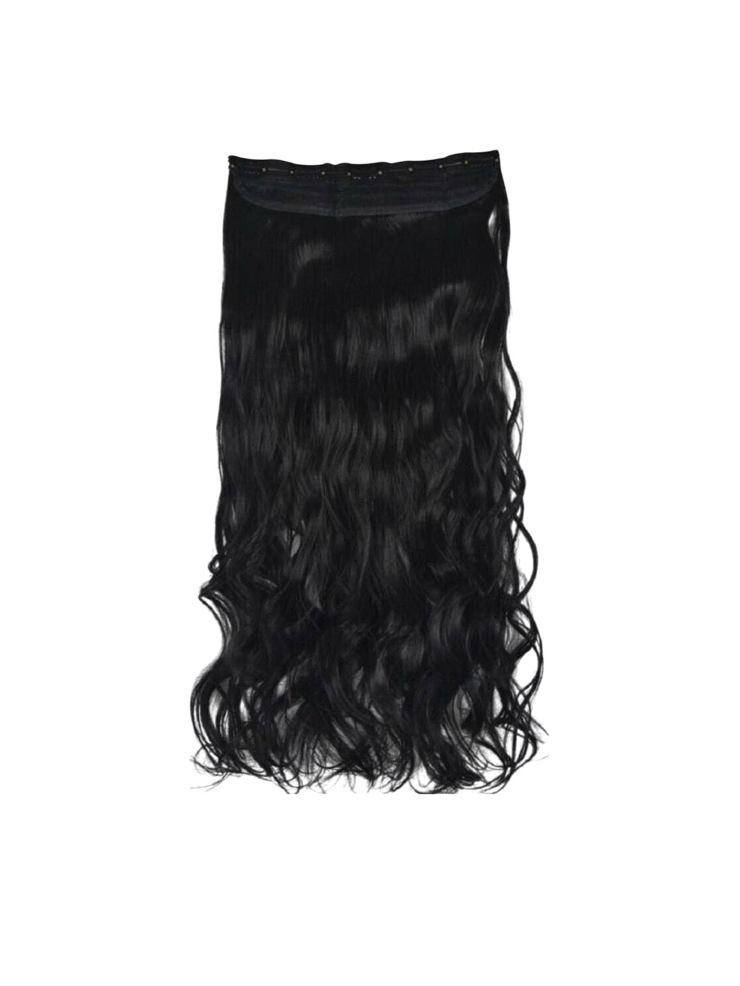 

CRIBE Clip-In Ponytail Curly Hair Extension - Black - 24 Inch