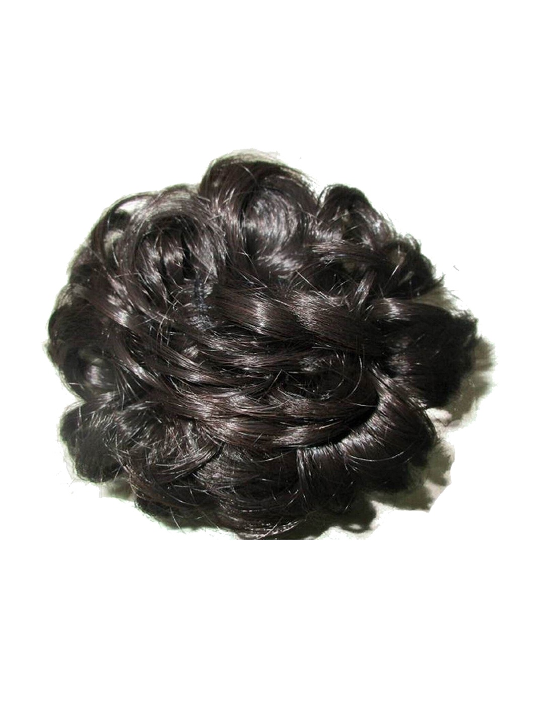 

CRIBE Clip-In Bun Curly Hair Extension - Black - 6 Inch