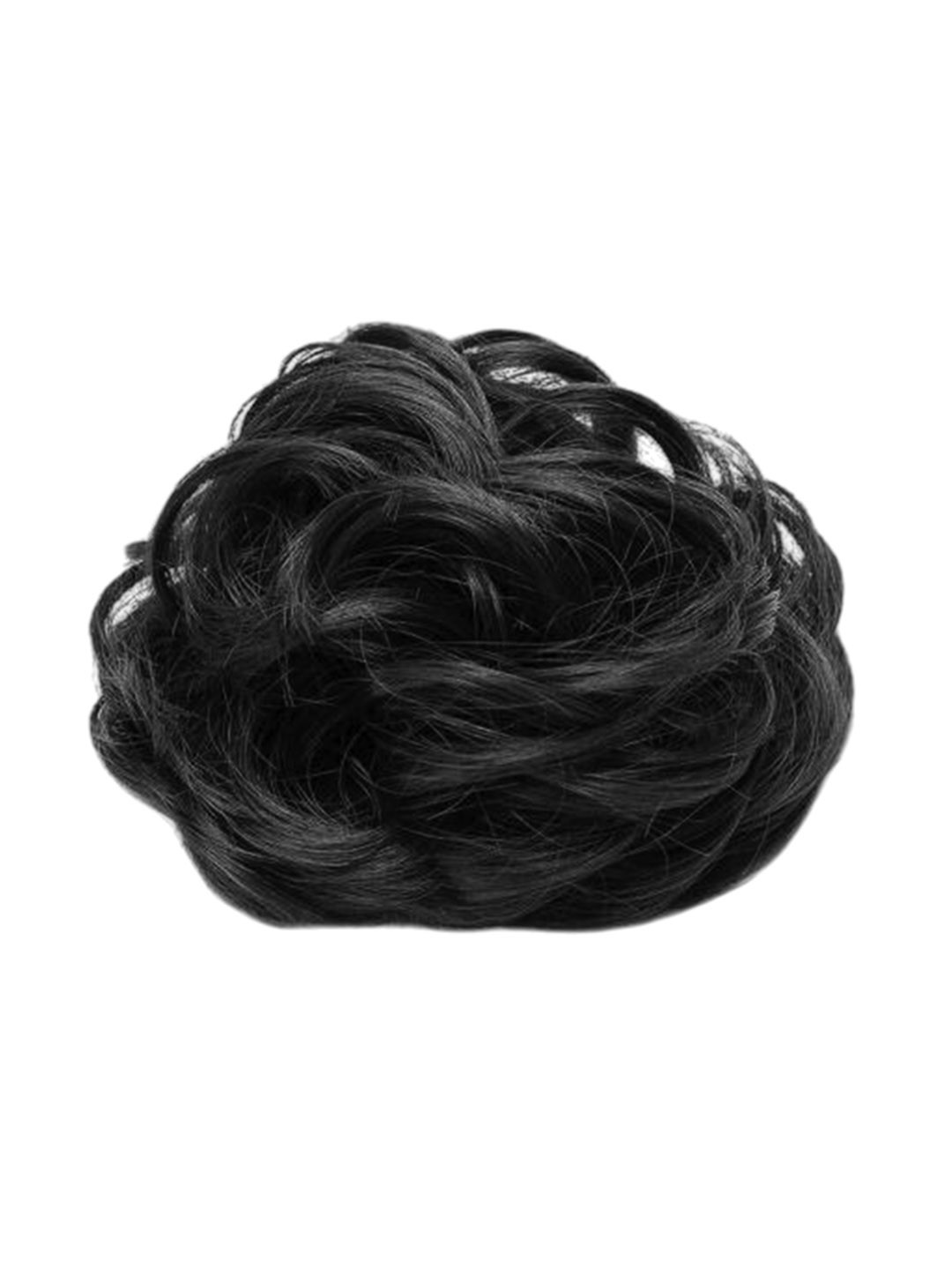 

CRIBE Clip-In Bun Curly Hair Extension - Black - 6 Inch