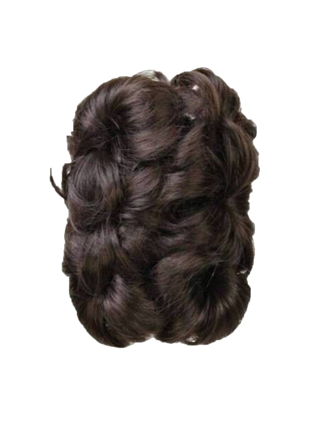 

CRIBE Clip-In Bun Curly Hair Extension - Black - 6 Inch