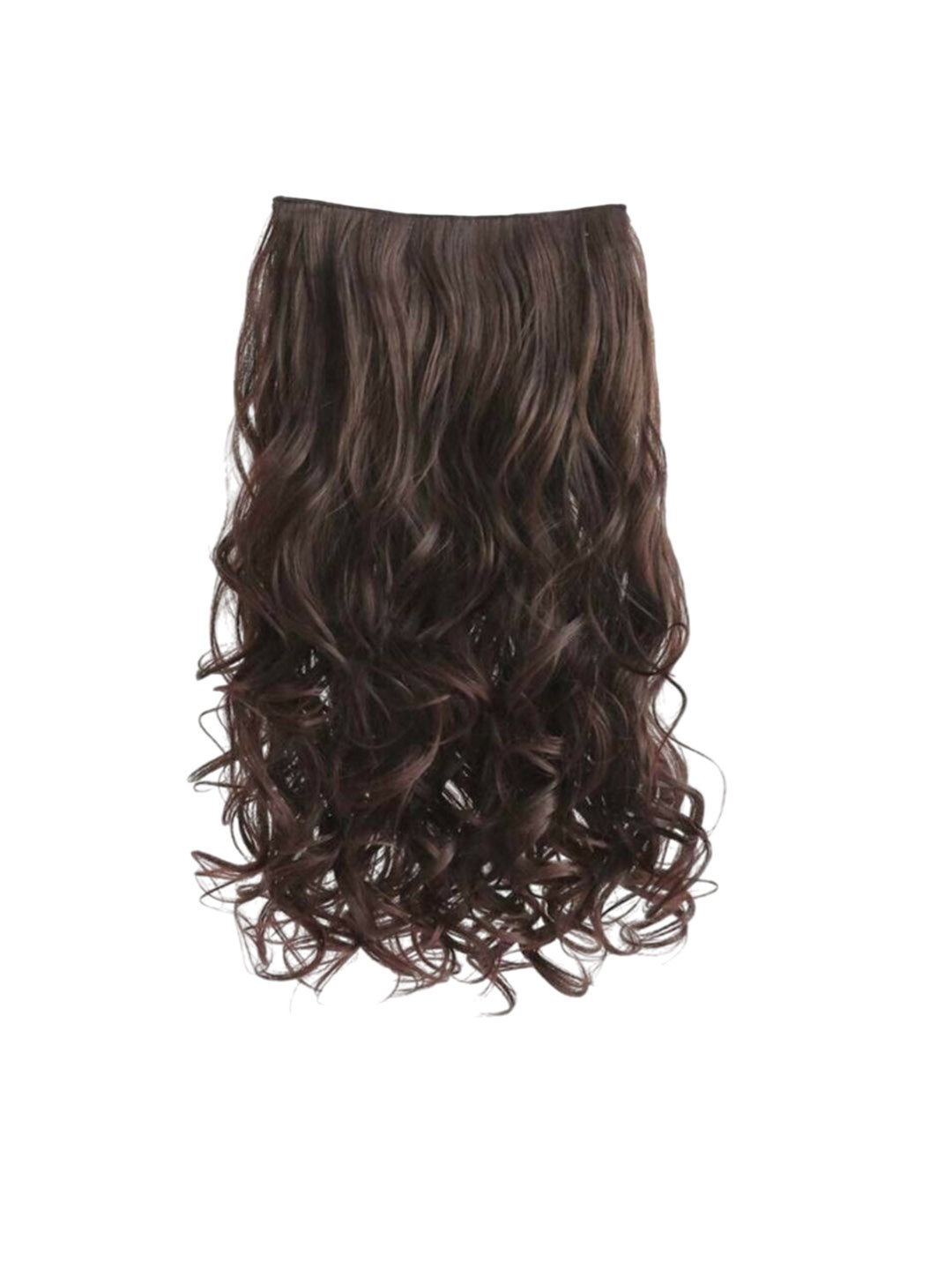 

CRIBE Clip-In Wavy Locks Hair Extension - Brown - 22 Inch