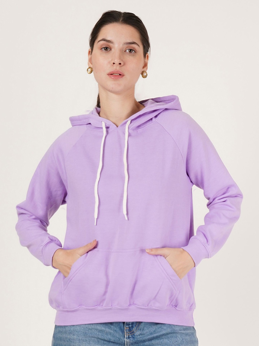 

U&F Women Hooded Sweatshirt, Purple