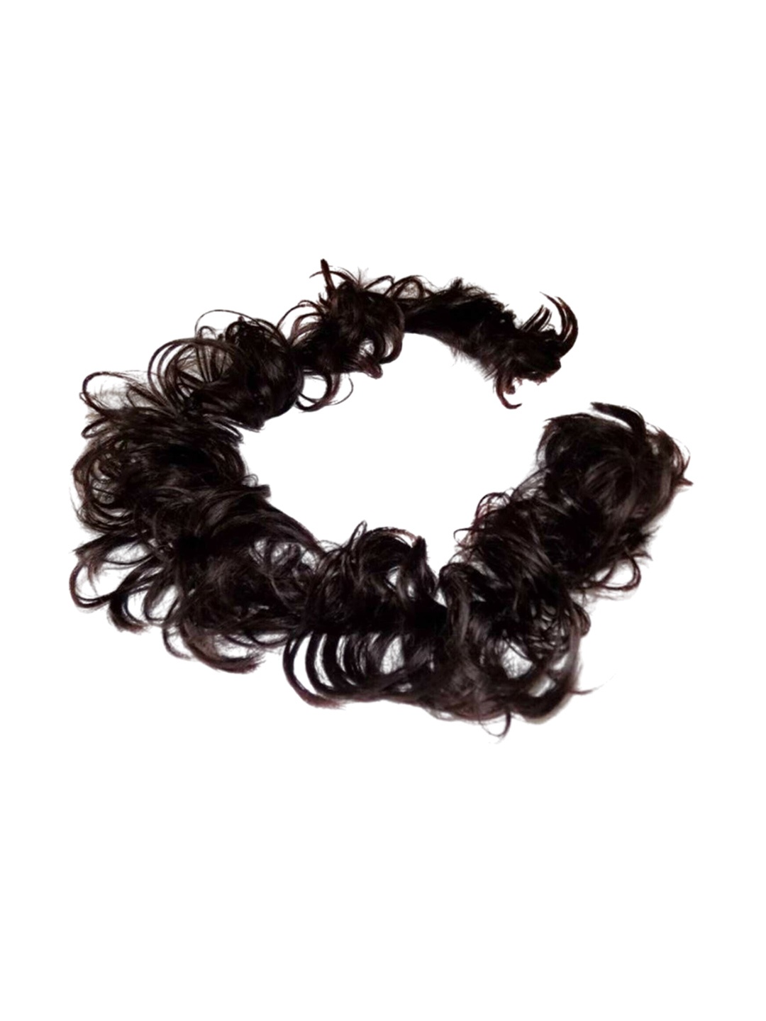 

CRIBE Halo Curly Bun Hair Extension - Brown - 30 Inch