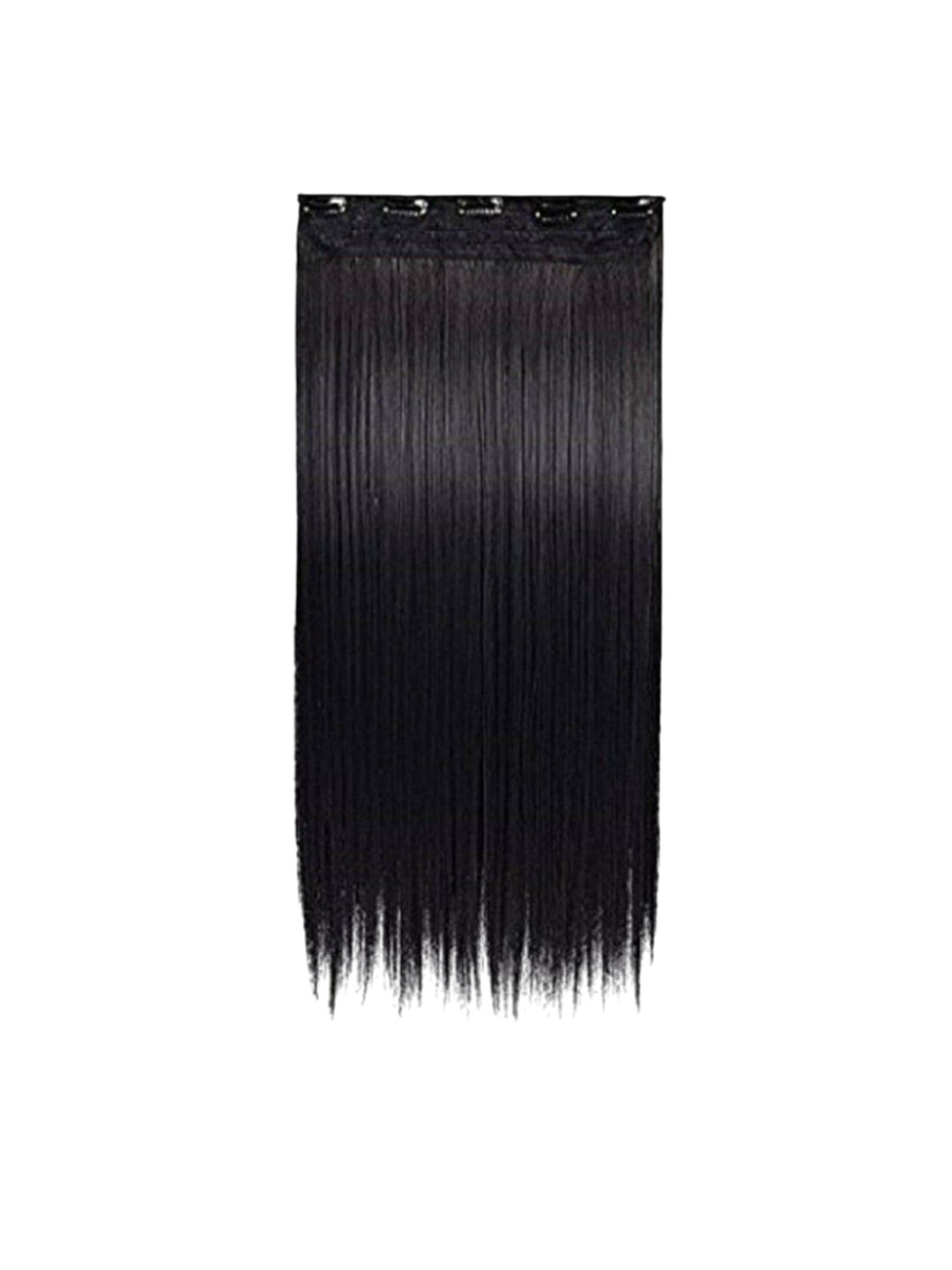 

CRIBE Clip-In Straight Locks Hair Extension - Black - 24 Inch