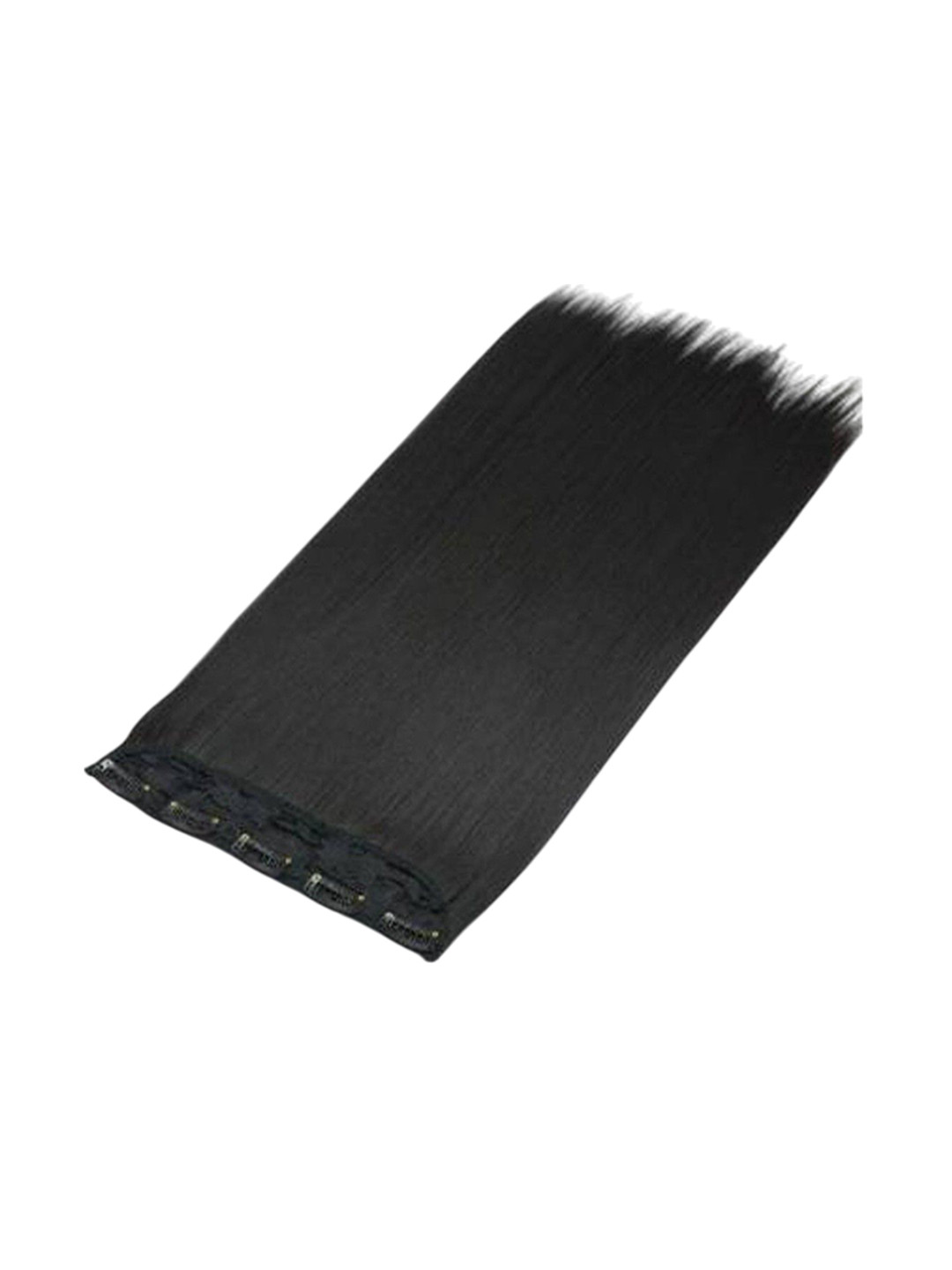 

CRIBE Clip-In Straight Locks Hair Extension -Black - 20 Inch