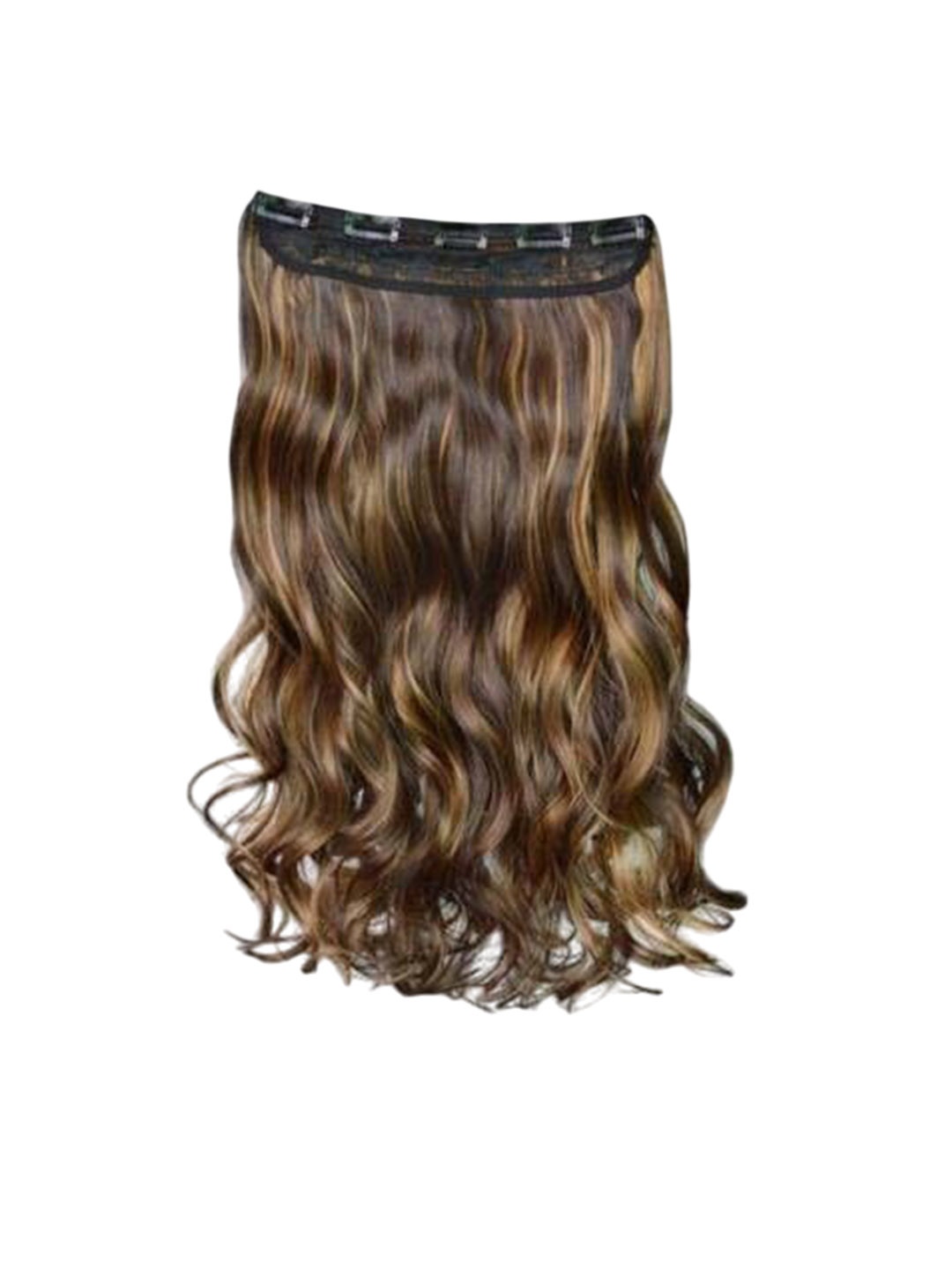 

CRIBE Clip-In Wavy Locks Hair Extension - Brown - 22 Inch