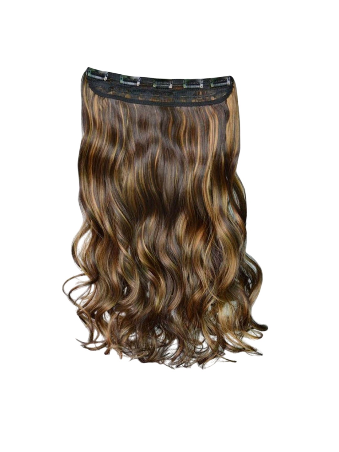 

CRIBE Clip-In Wavy Locks Hair Extension - Brown - 24 Inch
