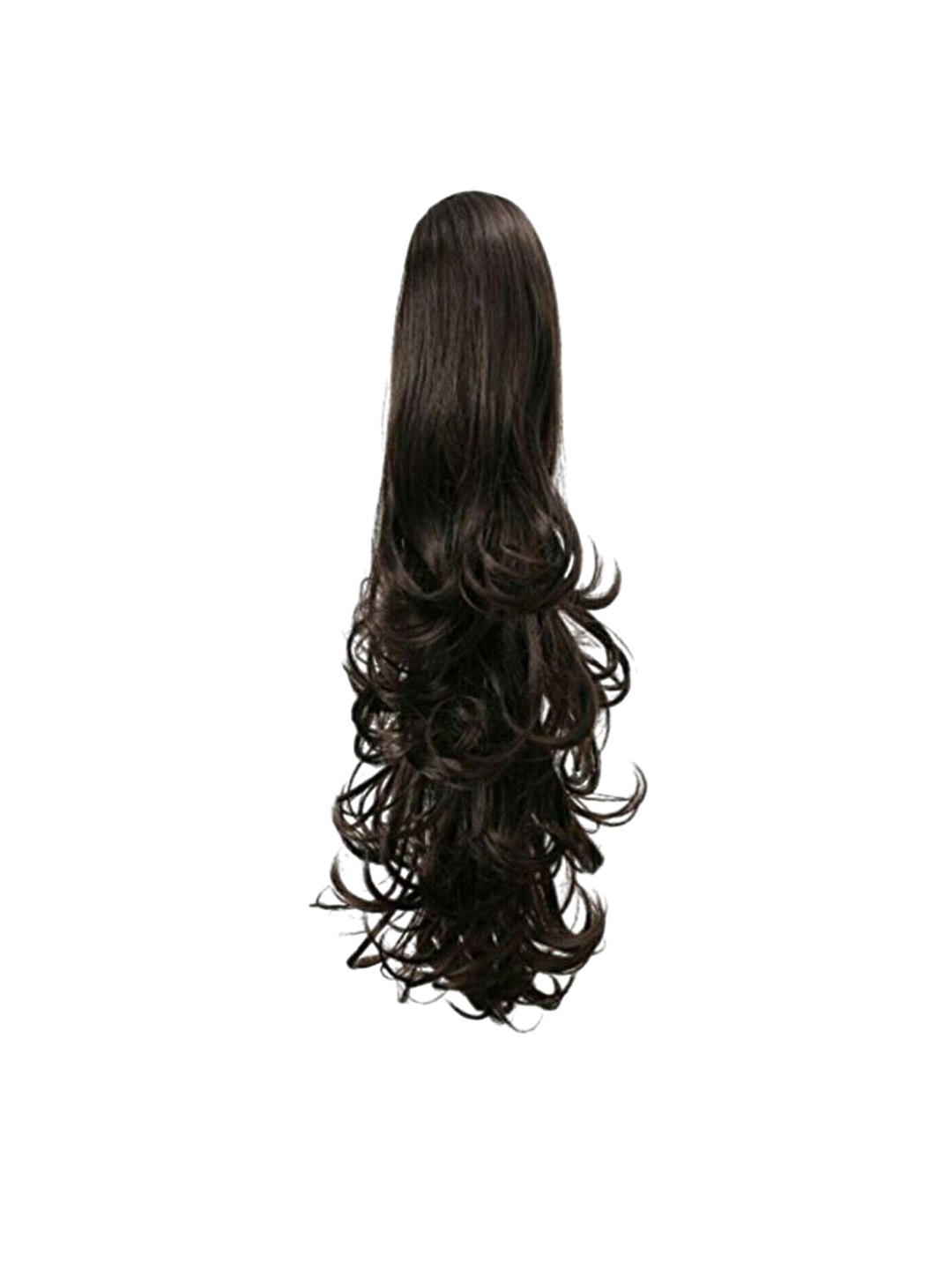 

CRIBE Clip-In Wavy Ponytail Hair Extension - Black - 20 Inch